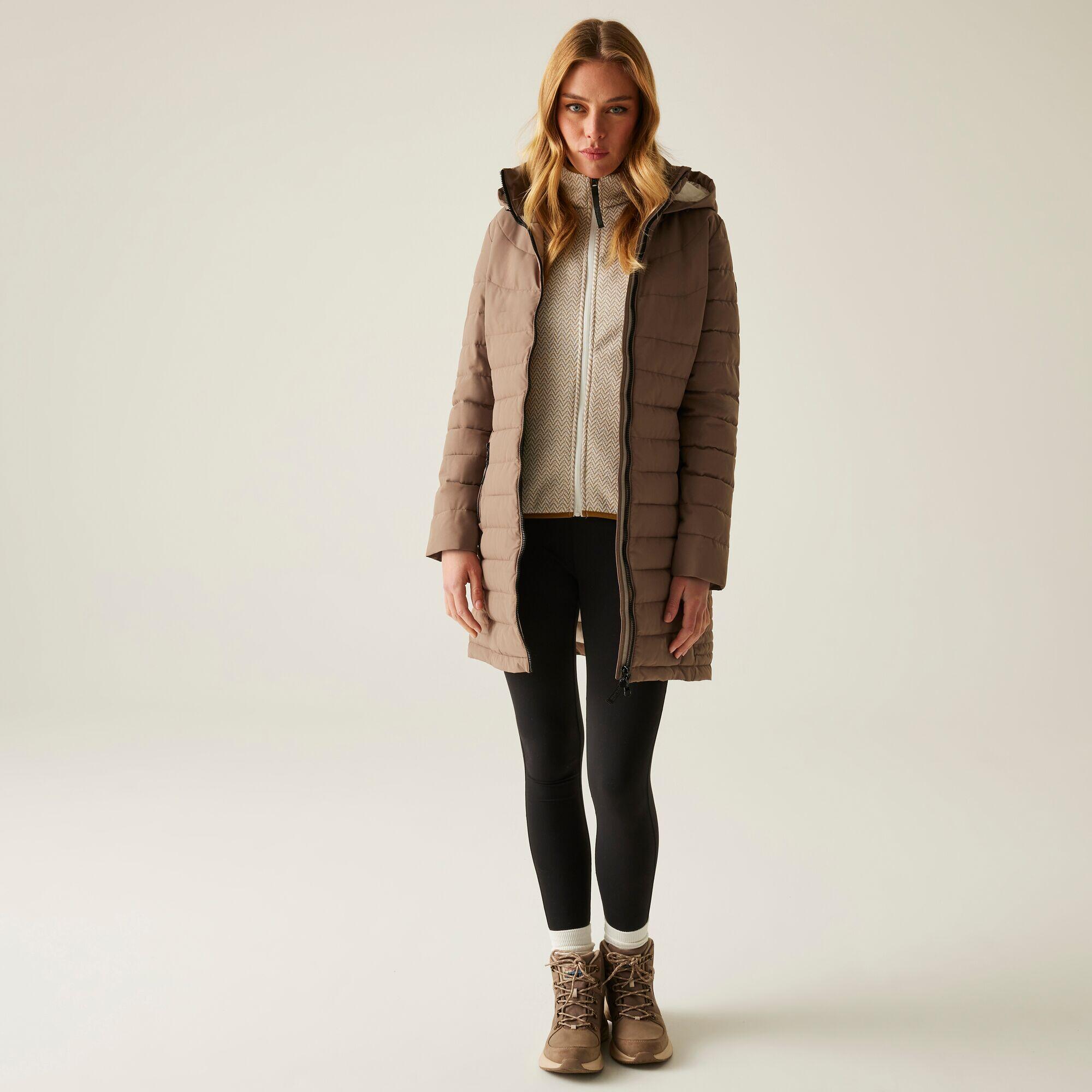 Veste Andria matelassée isolante à capuche déperlante pour femme 3/7