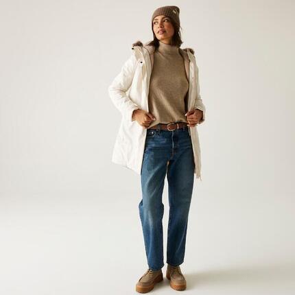 Płaszcz damski przejściowy ocieplany przeciwdeszczowy Sabinka