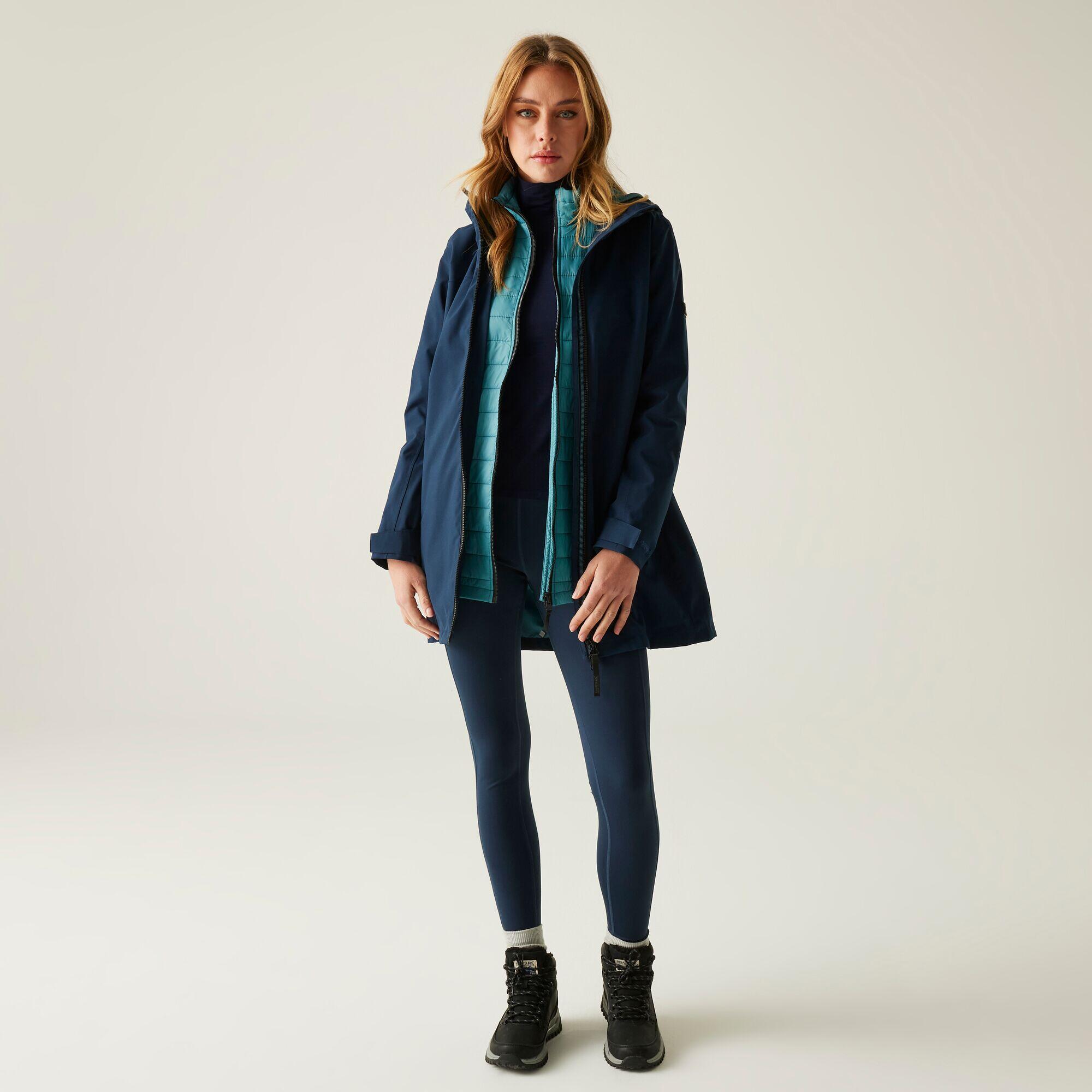 Giacca impermeabile e traspirante 3 in 1 da donna Denbury 3/7
