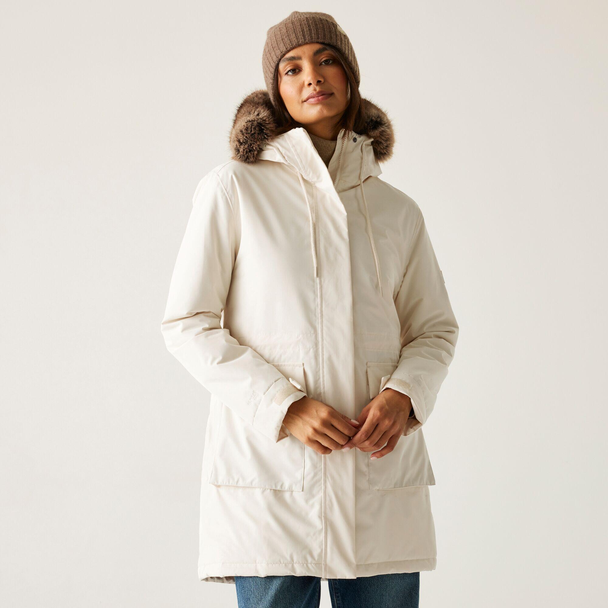 Damen wasserdichte Parka mit Kapuze Regatta Sabinka 5/7