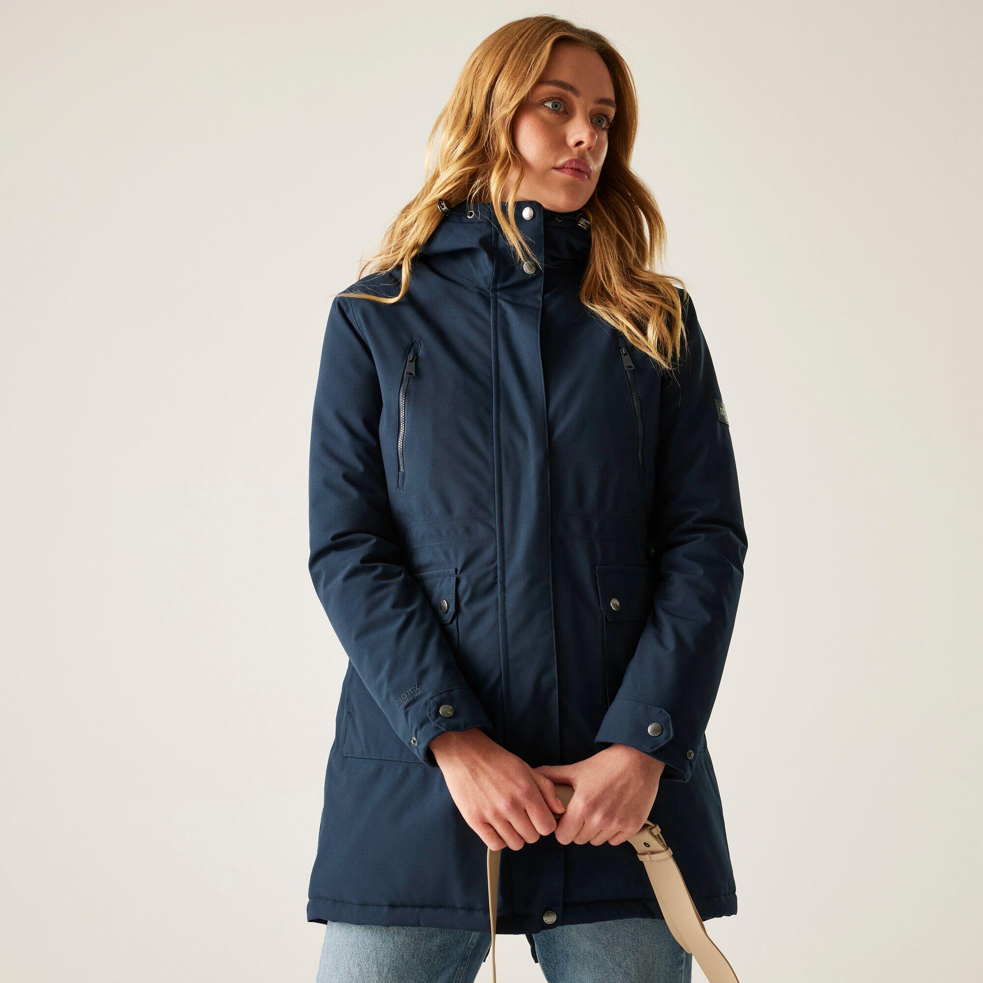 Veste Valenta à capuche, imperméable, respirante et isolée pour femme 3/7