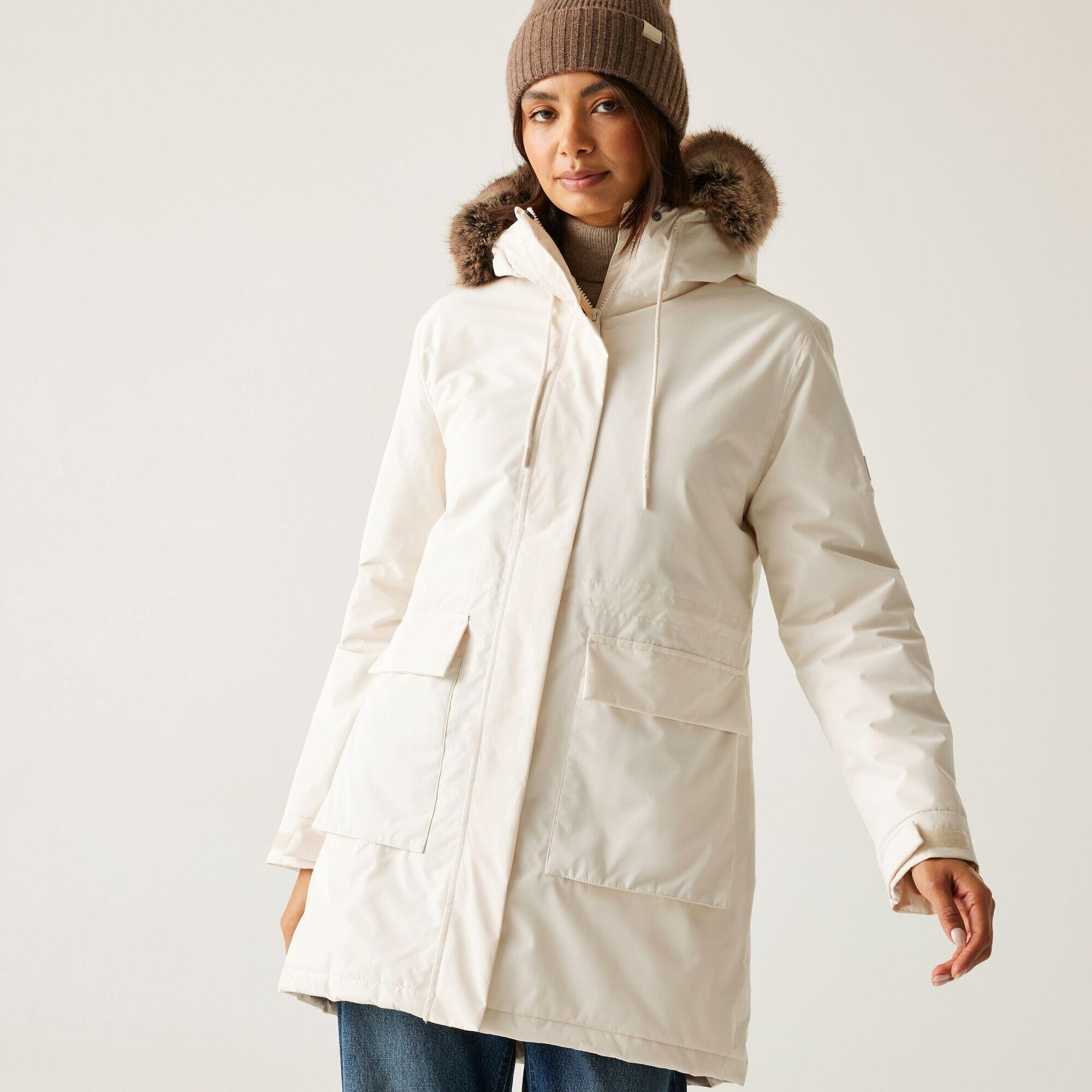 Damen wasserdichte Parka mit Kapuze Regatta Sabinka 2/7
