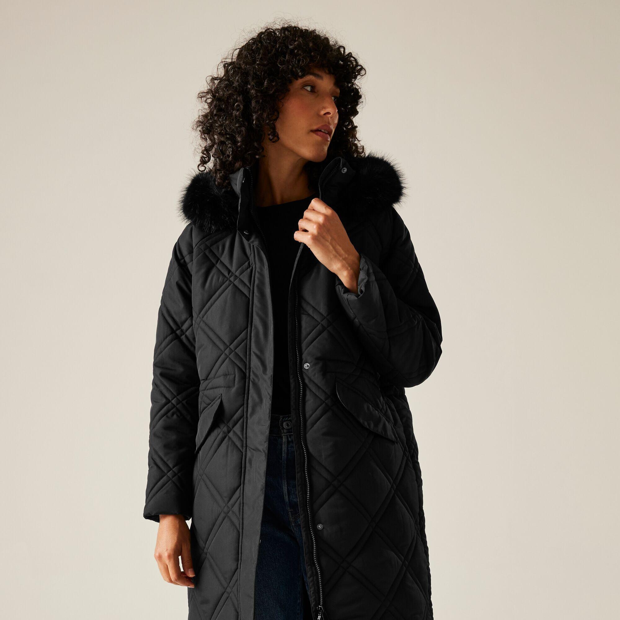 Veste Freyla matelassée isolante à capuche déperlante pour femme 4/7