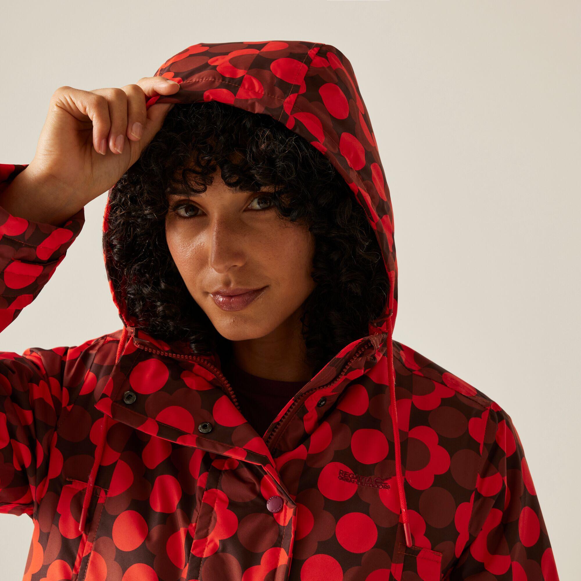Veste mi-longue Orla à capuche, respirante, imperméable et isolée pour femme 6/7
