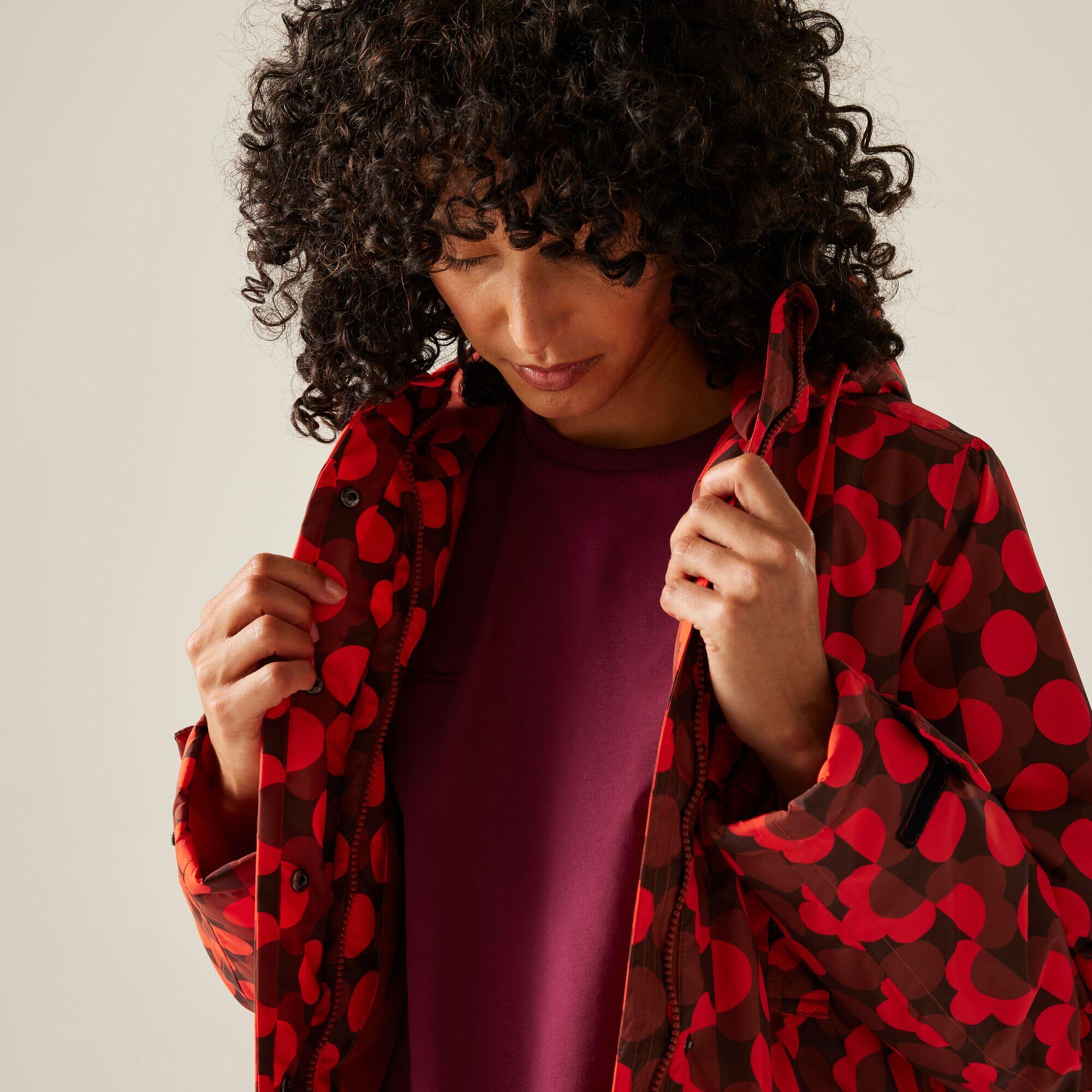 Veste mi-longue Orla à capuche, respirante, imperméable et isolée pour femme 4/7