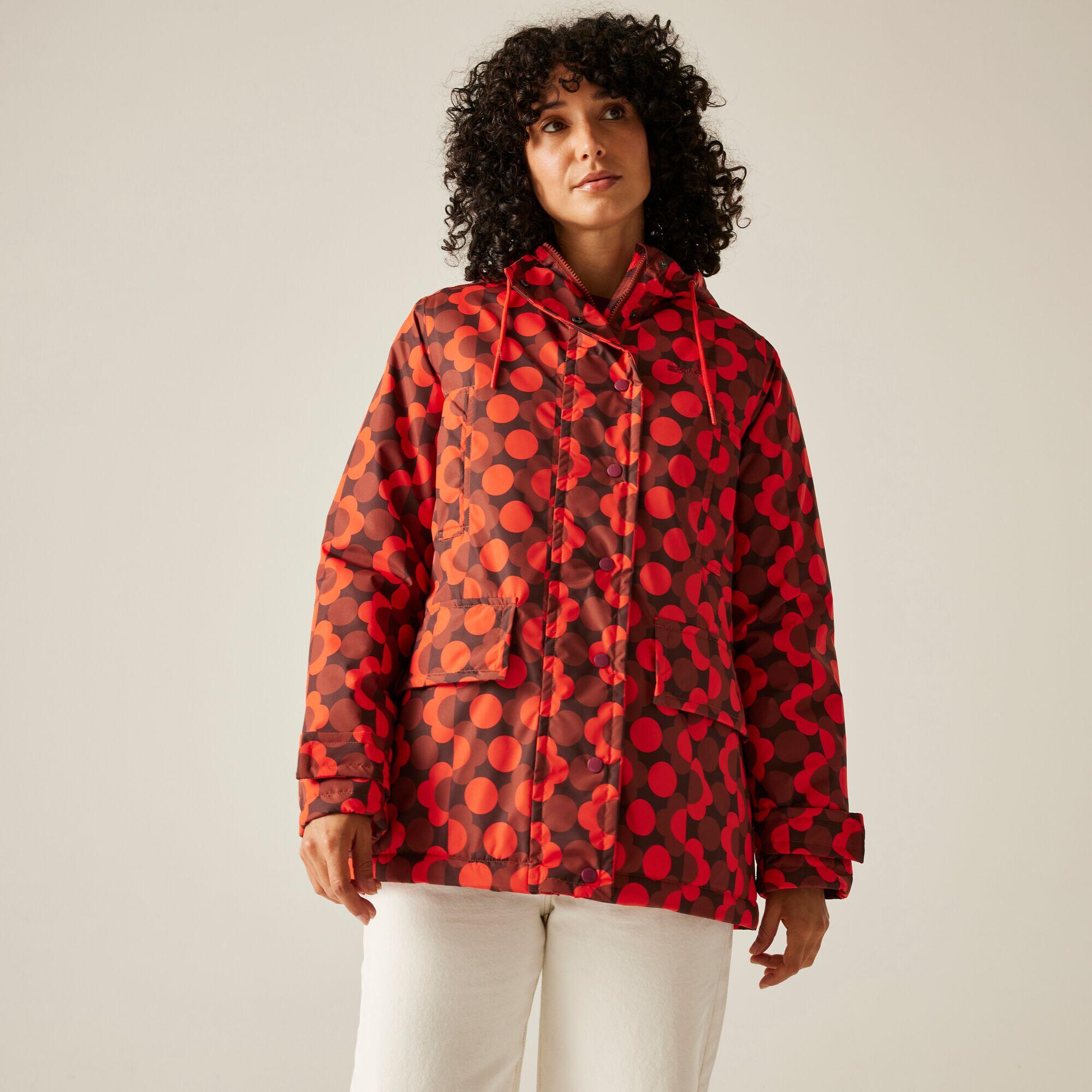 Regatta - Veste Mi-longue Orla À Capuche, Respirante, Imperméable Et Isolée Pour Femme - Doudoune Synthétique - Rouge - Decathlon