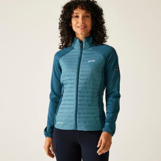 Clumber Wasserabweisende Hybrid-Steppjacke für Damen