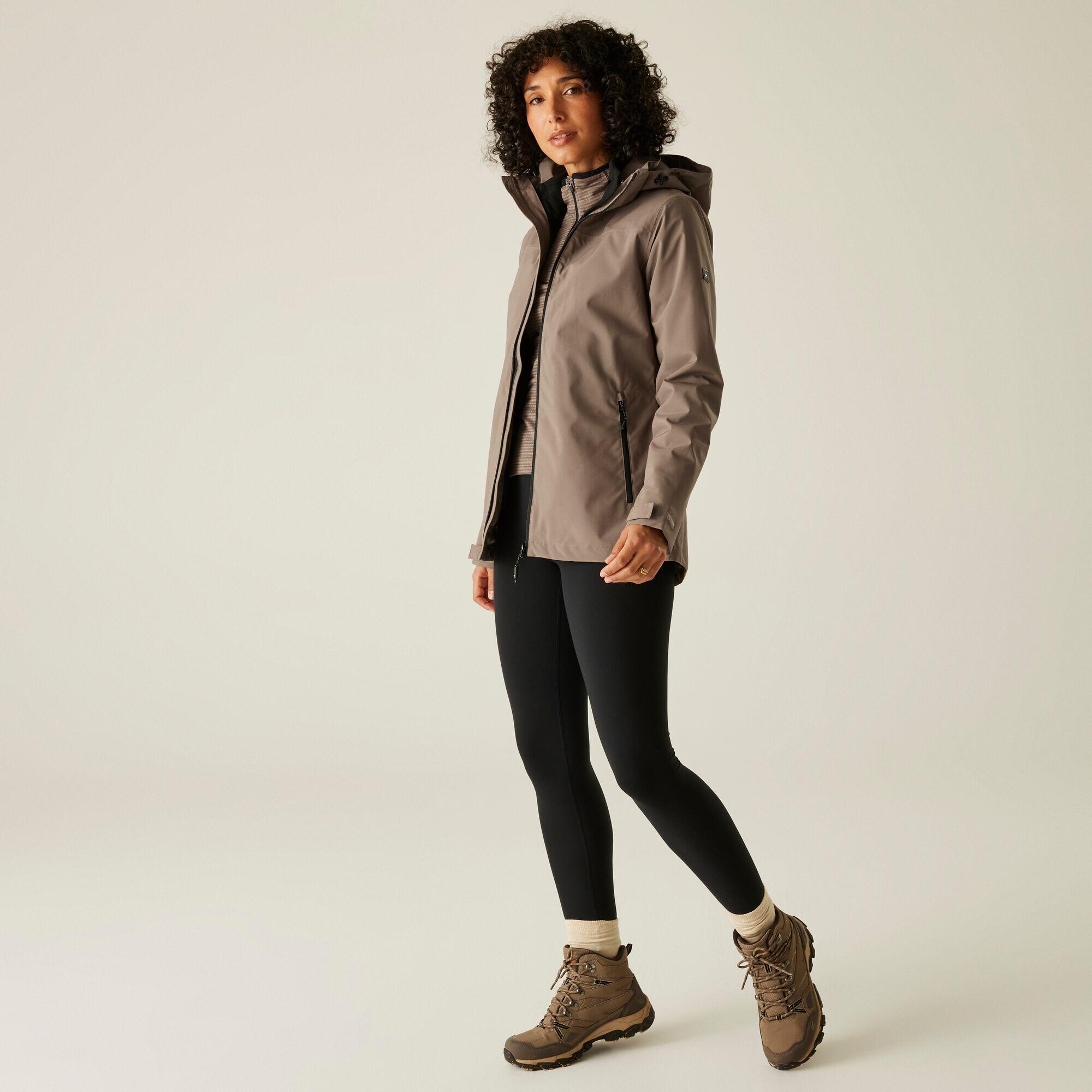 Giacca impermeabile e traspirante 3 in 1 da donna Coriver 3/7