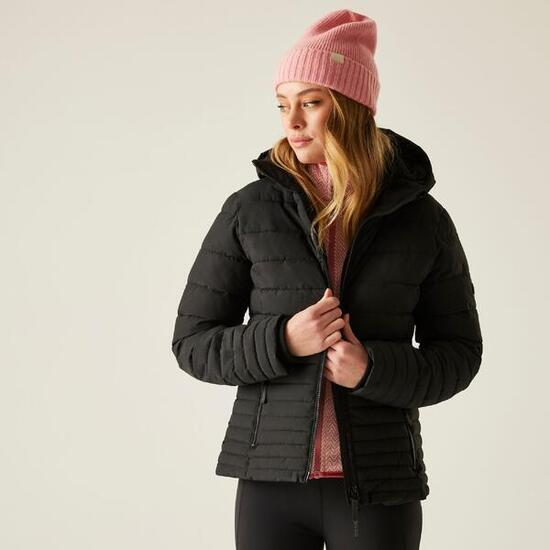 Kelane Wasserabweisende Wärmende Steppjacke mit Kapuze für Damen