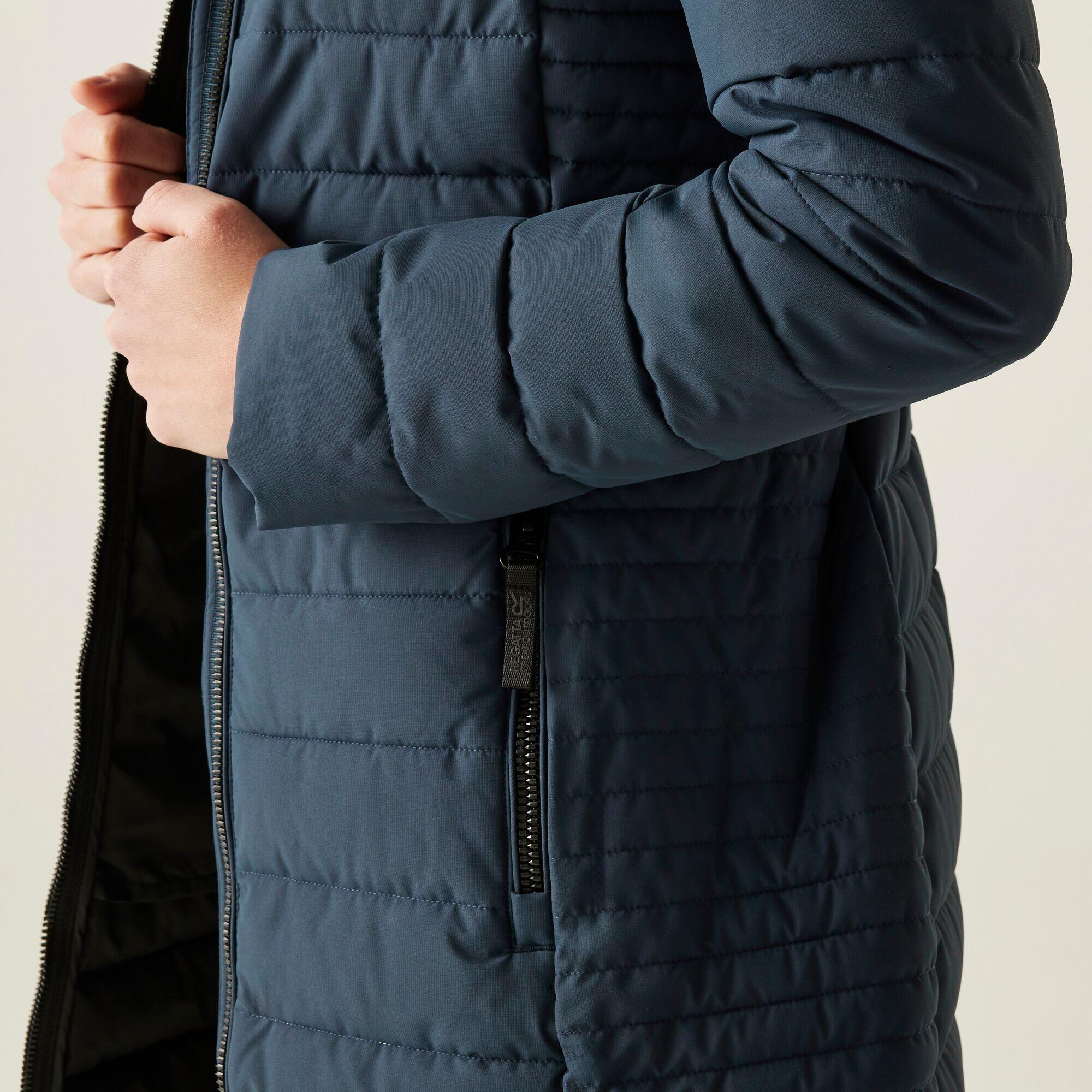 Veste Andria matelassée isolante à capuche déperlante pour femme 4/7