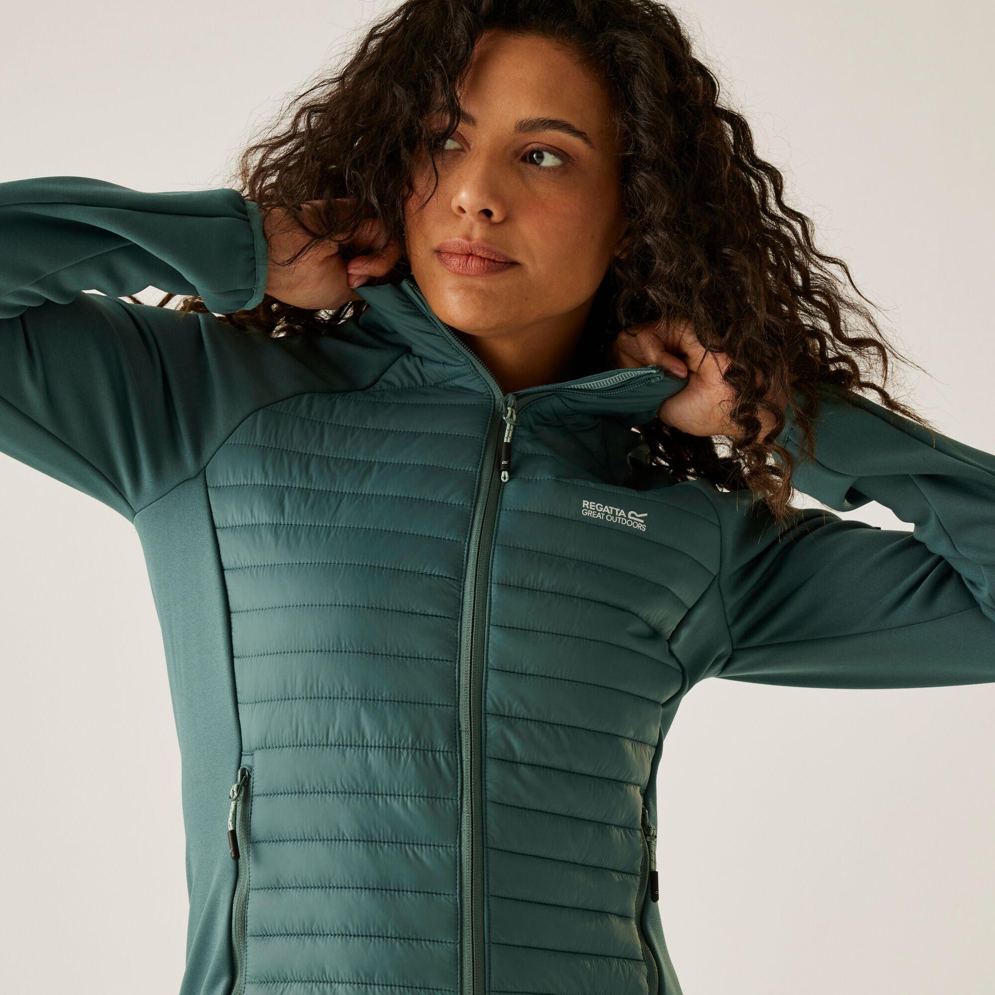 Regatta - Veste Clumber Matelassée Hybride Déperlante Pour Femme - Doudoune Synthétique - Vert - Decathlon