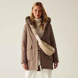 Veste longue Sabinka à capuche, imperméable et isolée pour femme