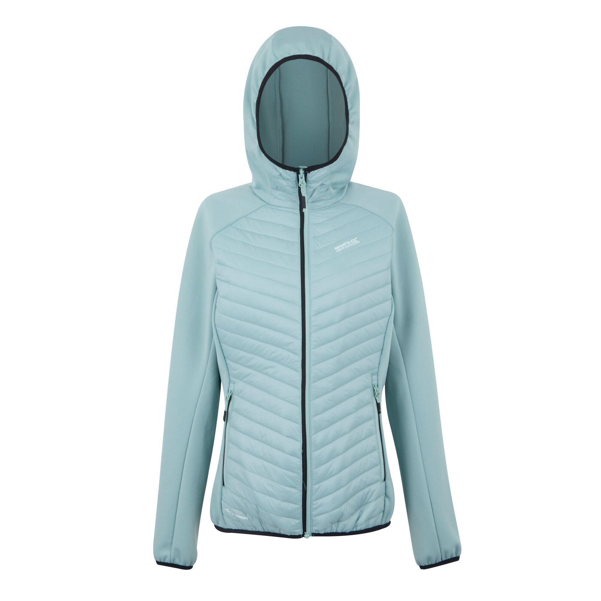 Veste Andreson matelassée hybride extensible à capuche déperlante pour femme 5/7