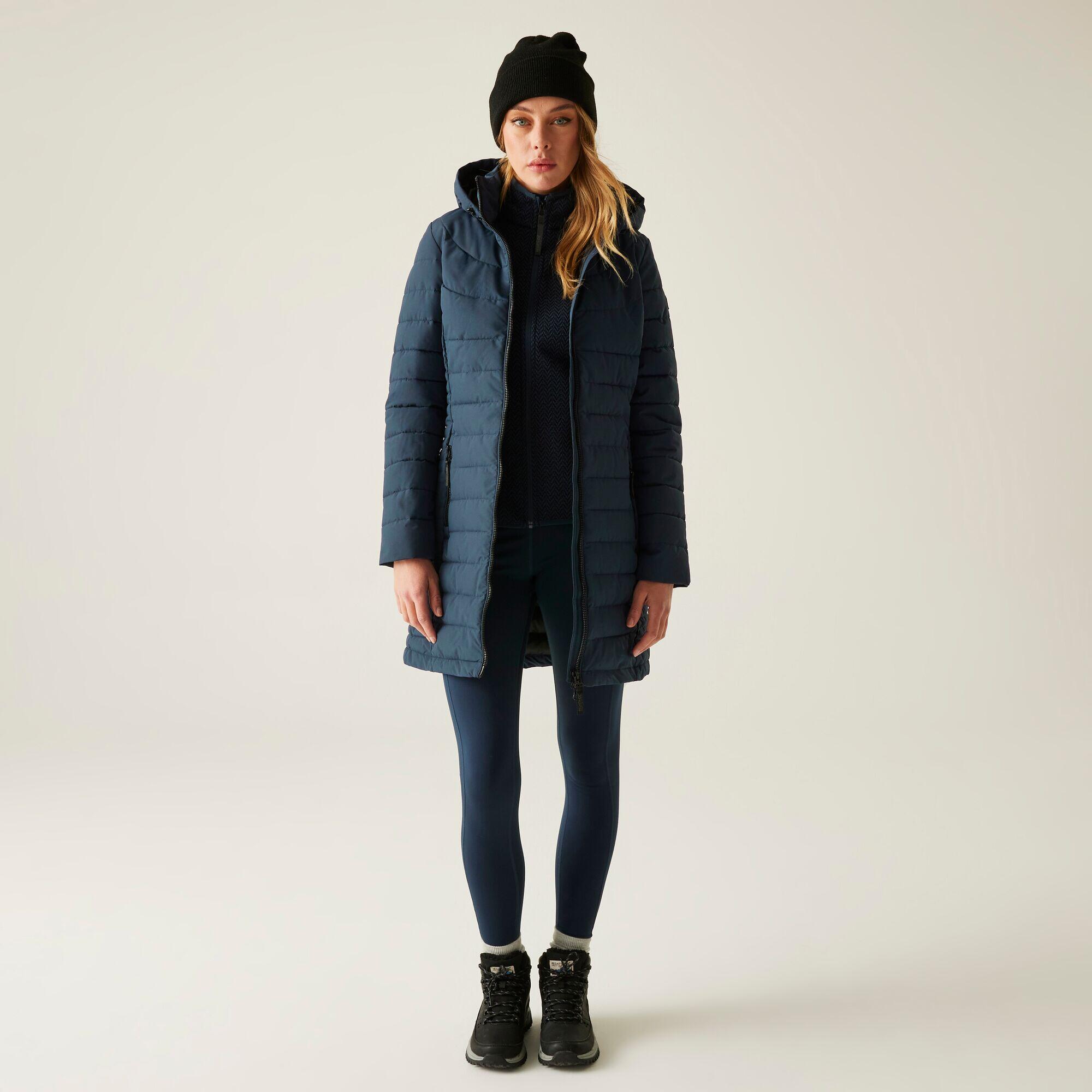 Veste Andria matelassée isolante à capuche déperlante pour femme 3/7