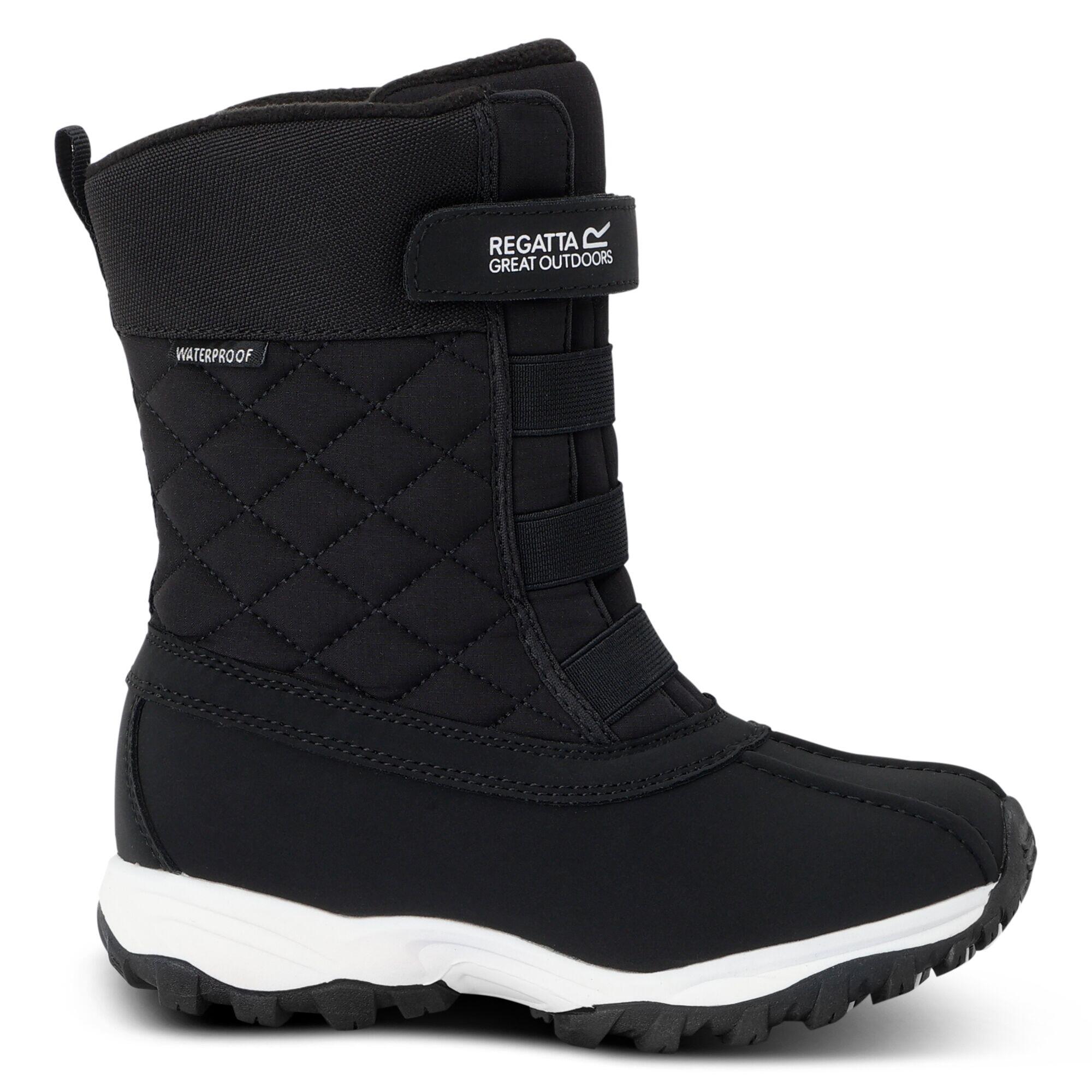 Regatta - Bottes Moritz Respirantes Imperméables Pour Enfants - Bottes - Noir - Decathlon
