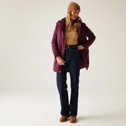 Valenta Wasserdichte Atmungsaktive Isolierte Kapuzenjacke für Damen