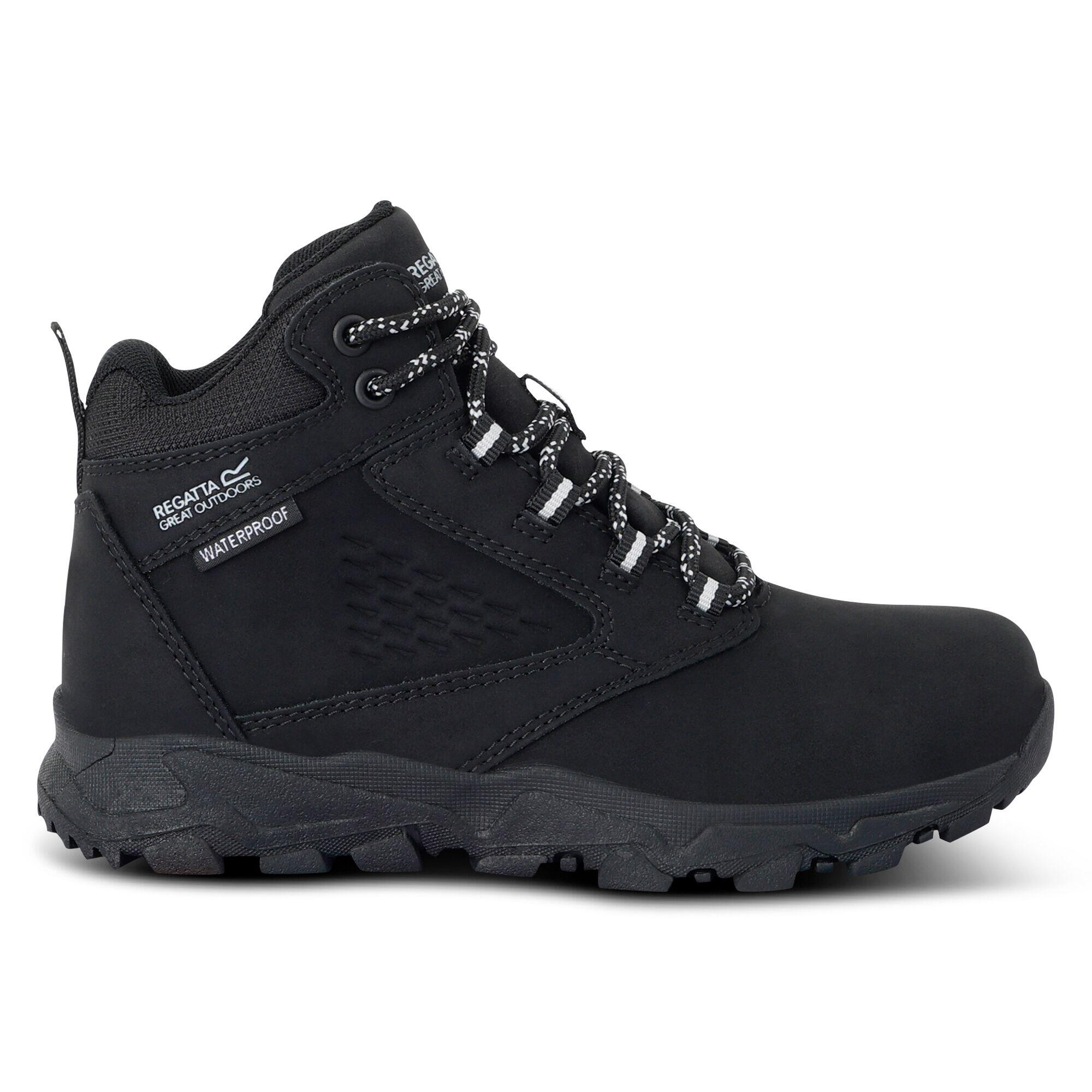 Regatta - Bottes Amble Respirantes Imperméables Pour Enfants - Bottes - Noir - Decathlon