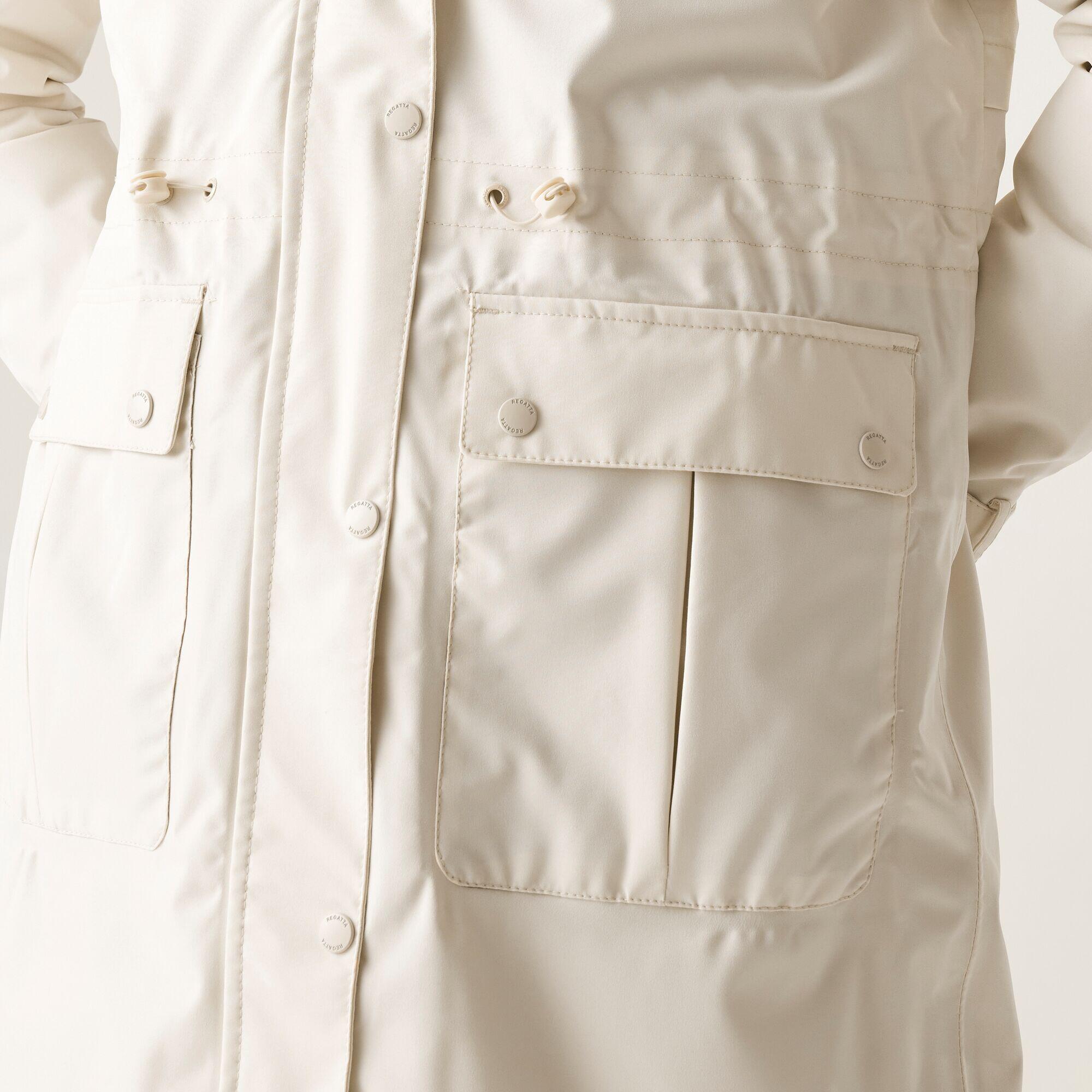Veste longue Yannta à capuche, imperméable et isolée pour femme 6/7