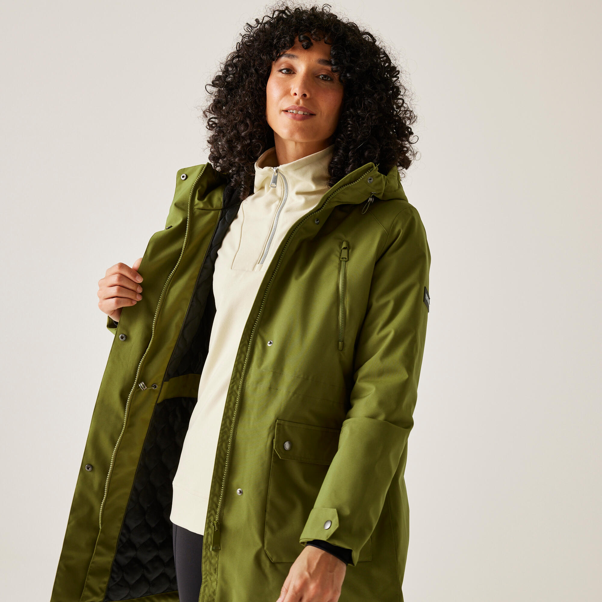 Veste Valenta à capuche, imperméable, respirante et isolée pour femme 4/7