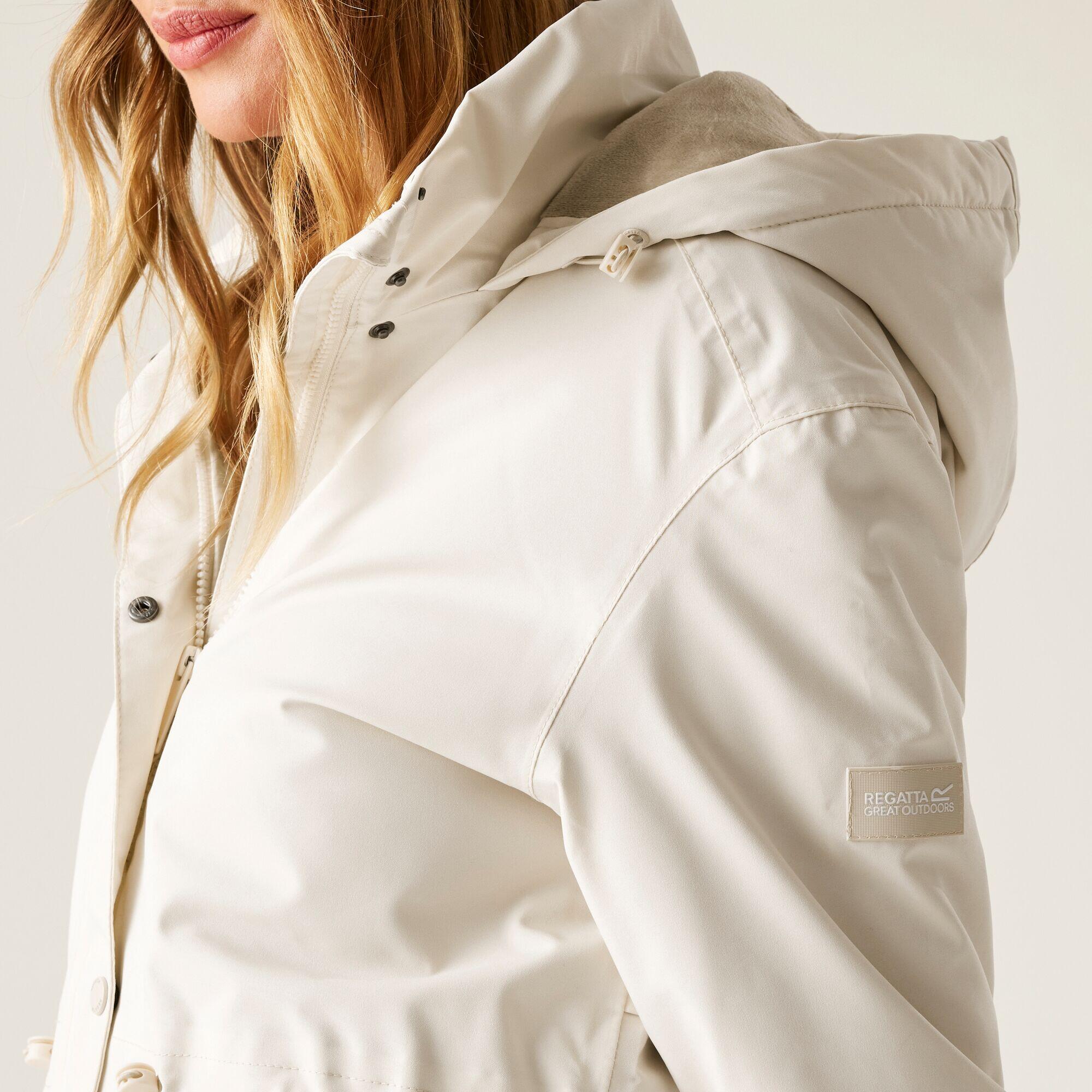 Veste longue Yannta à capuche, imperméable et isolée pour femme 7/7