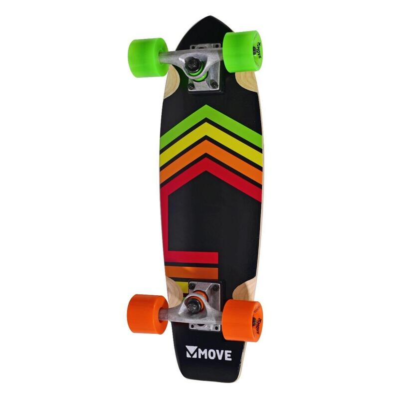 Move Skateboard 23" Cruiser Board Neon