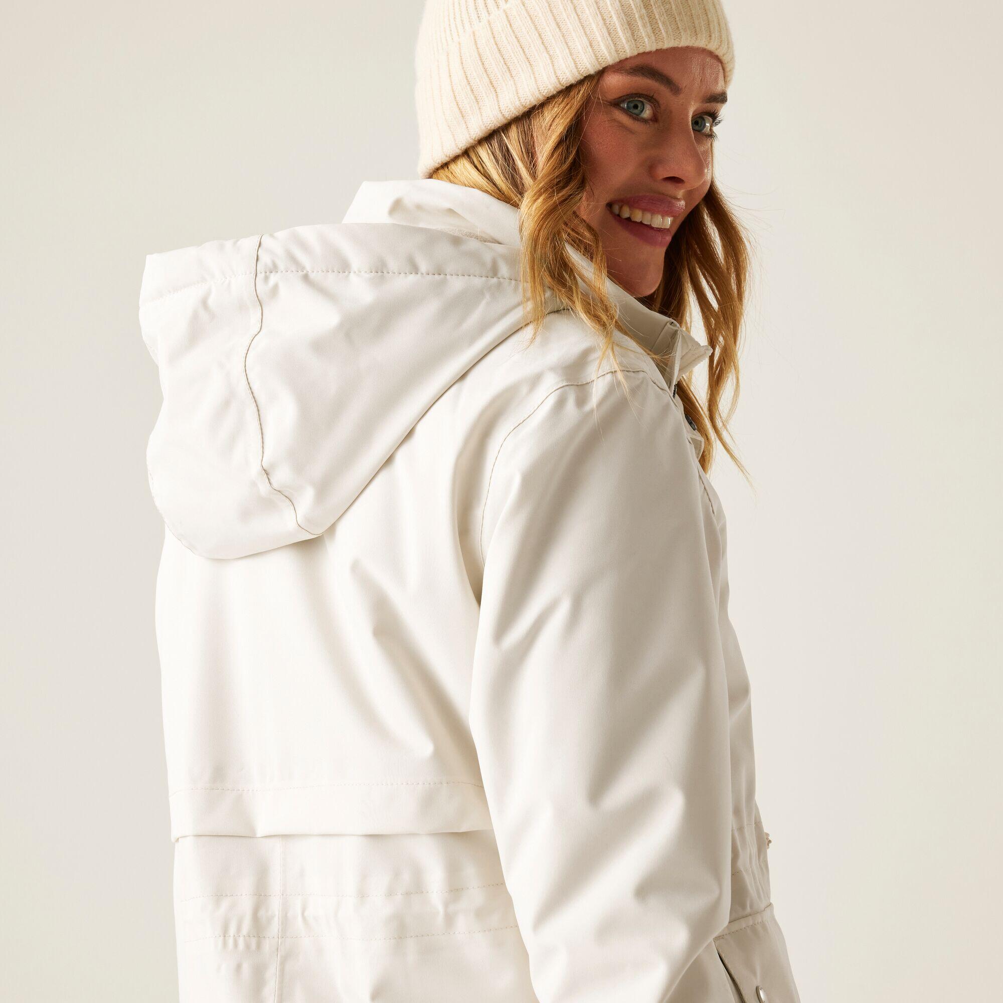 Veste longue Yannta à capuche, imperméable et isolée pour femme 5/7