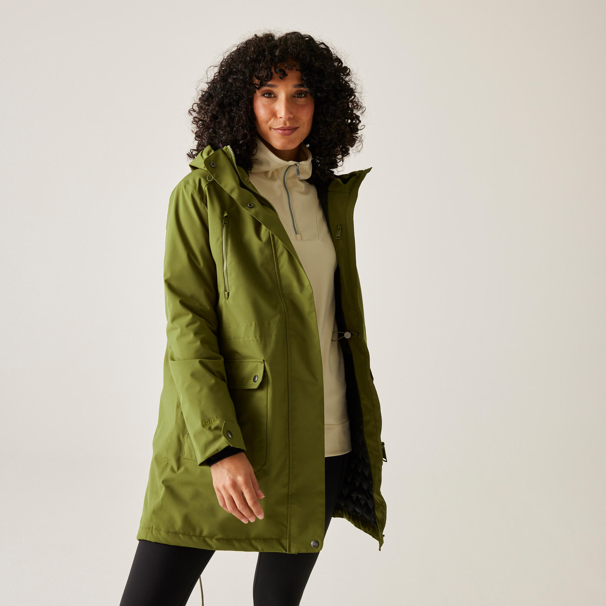Veste Valenta à capuche, imperméable, respirante et isolée pour femme 5/7