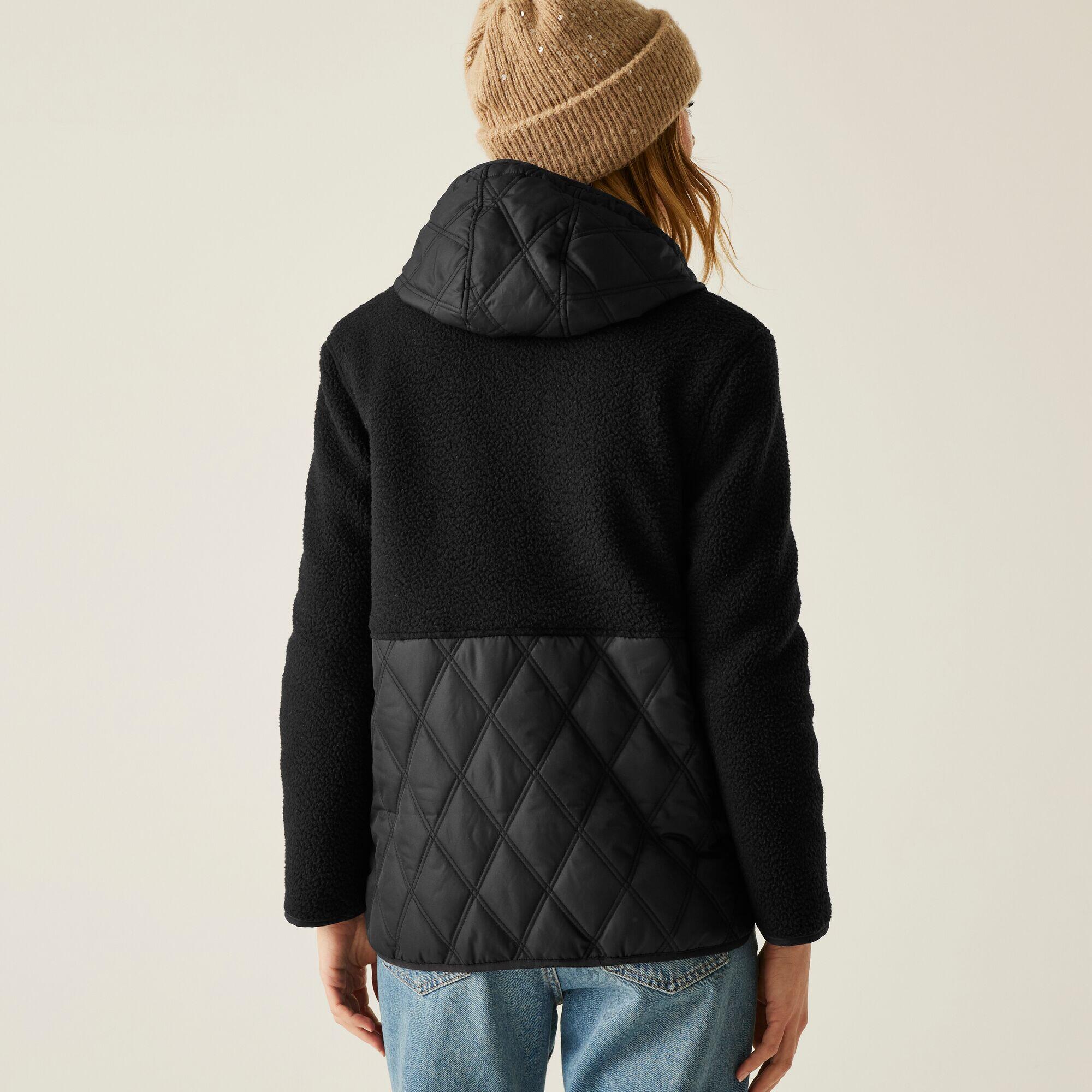Trespass - Clea - Giacca Impermeabile Imbottita - Donna (M) (Nero