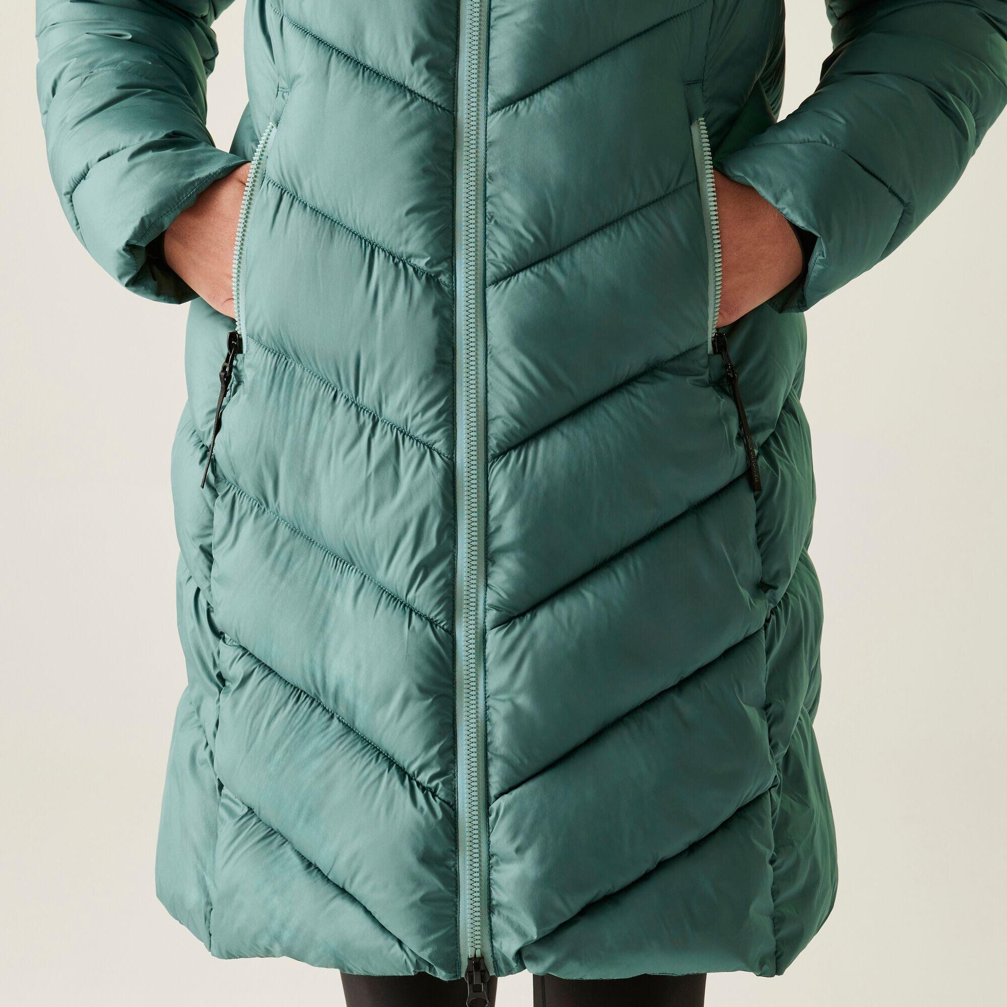 Veste Anita matelassée isolante à capuche déperlante pour femme 4/7