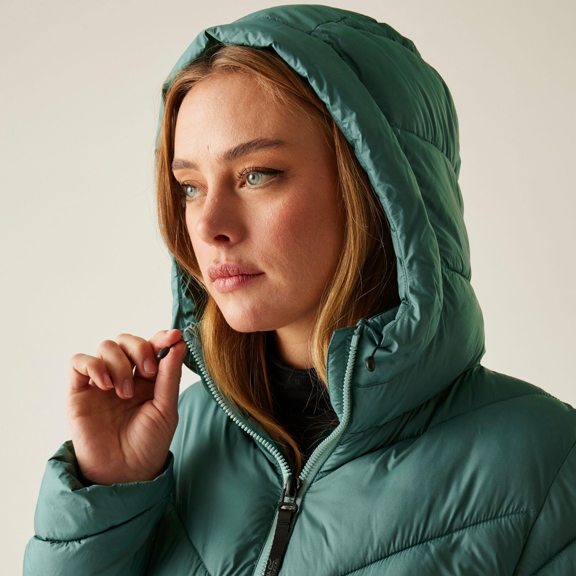 Veste Anita matelassée isolante à capuche déperlante pour femme 7/7