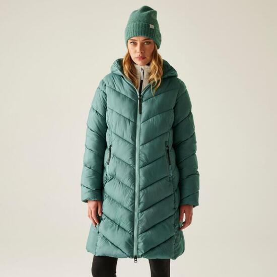 Veste Anita matelassée isolante à capuche déperlante pour femme