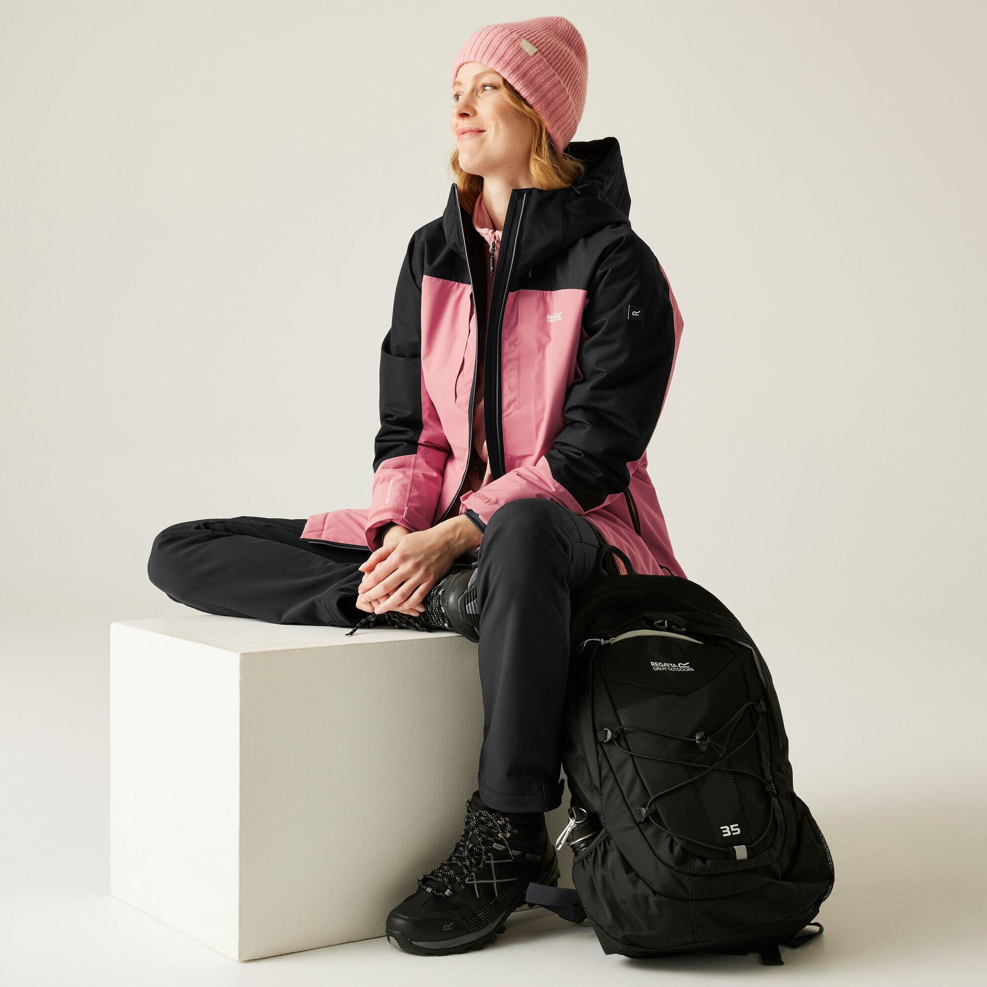 Veste Maldeine à capuche, respirante, imperméable et isolée pour femme 3/7