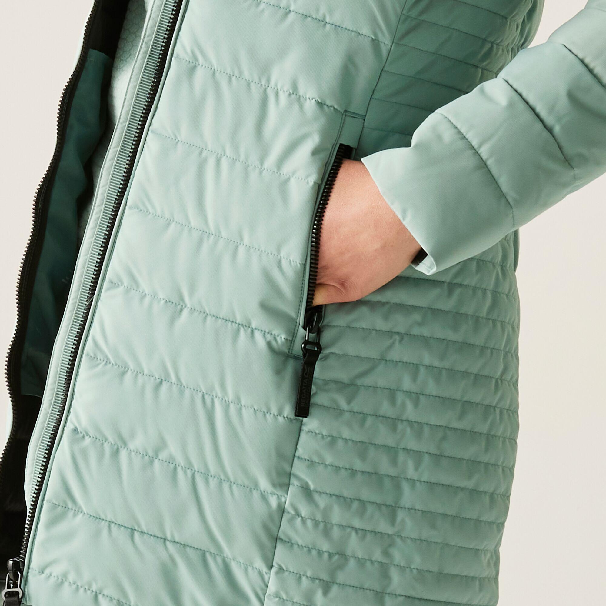 Veste Andria matelassée isolante à capuche déperlante pour femme 4/7