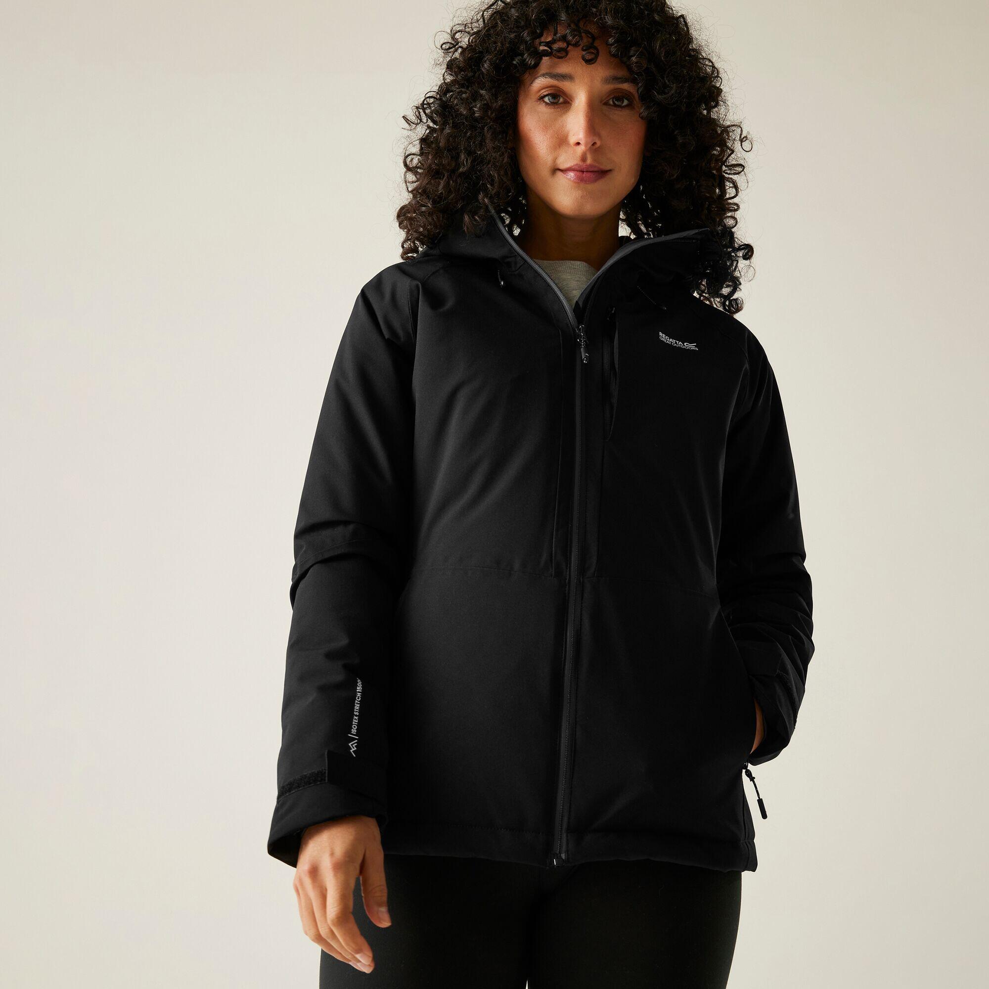 Veste Highton Stretch à capuche, respirante, imperméable et isolée pour femme 3/7