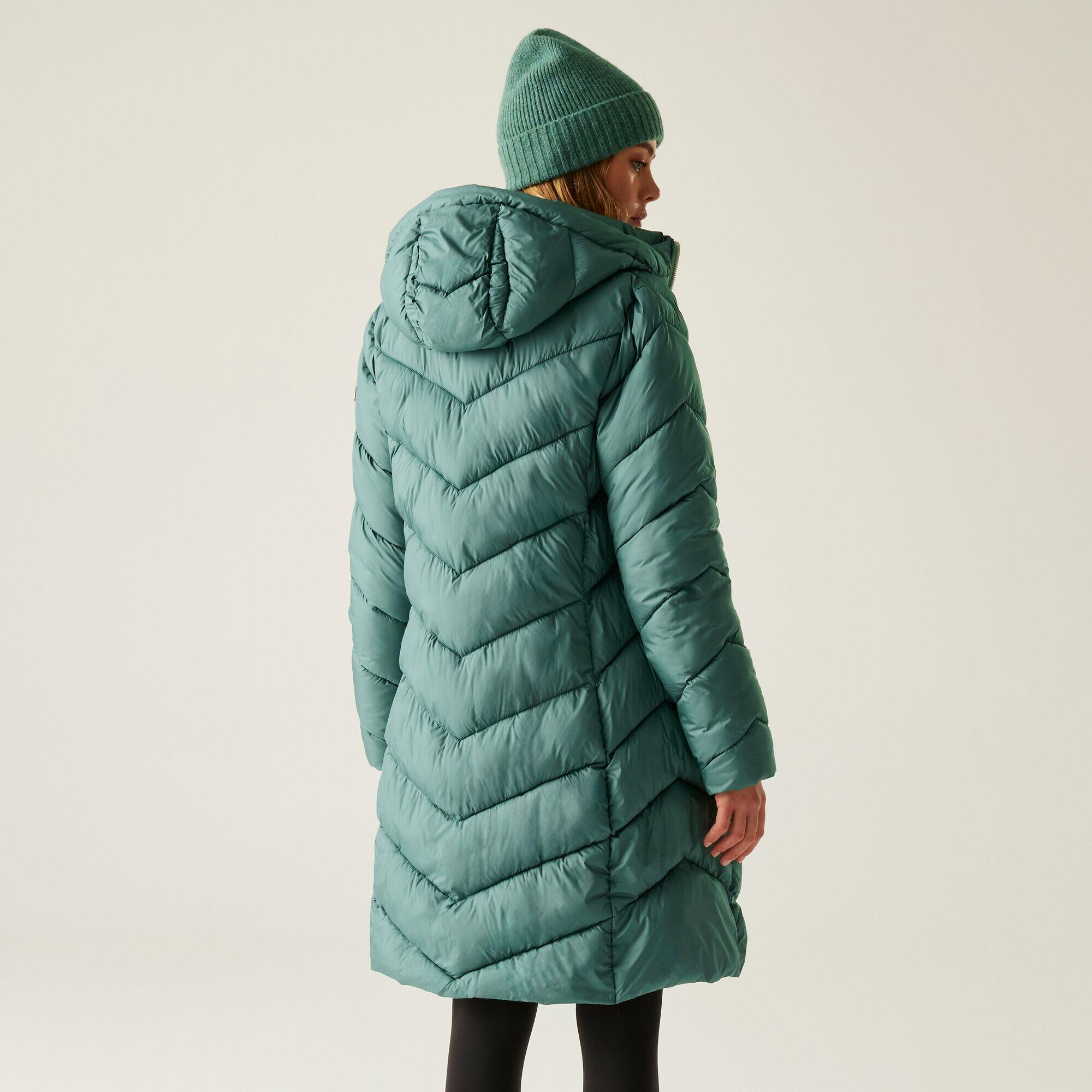 Veste Anita matelassée isolante à capuche déperlante pour femme 2/7