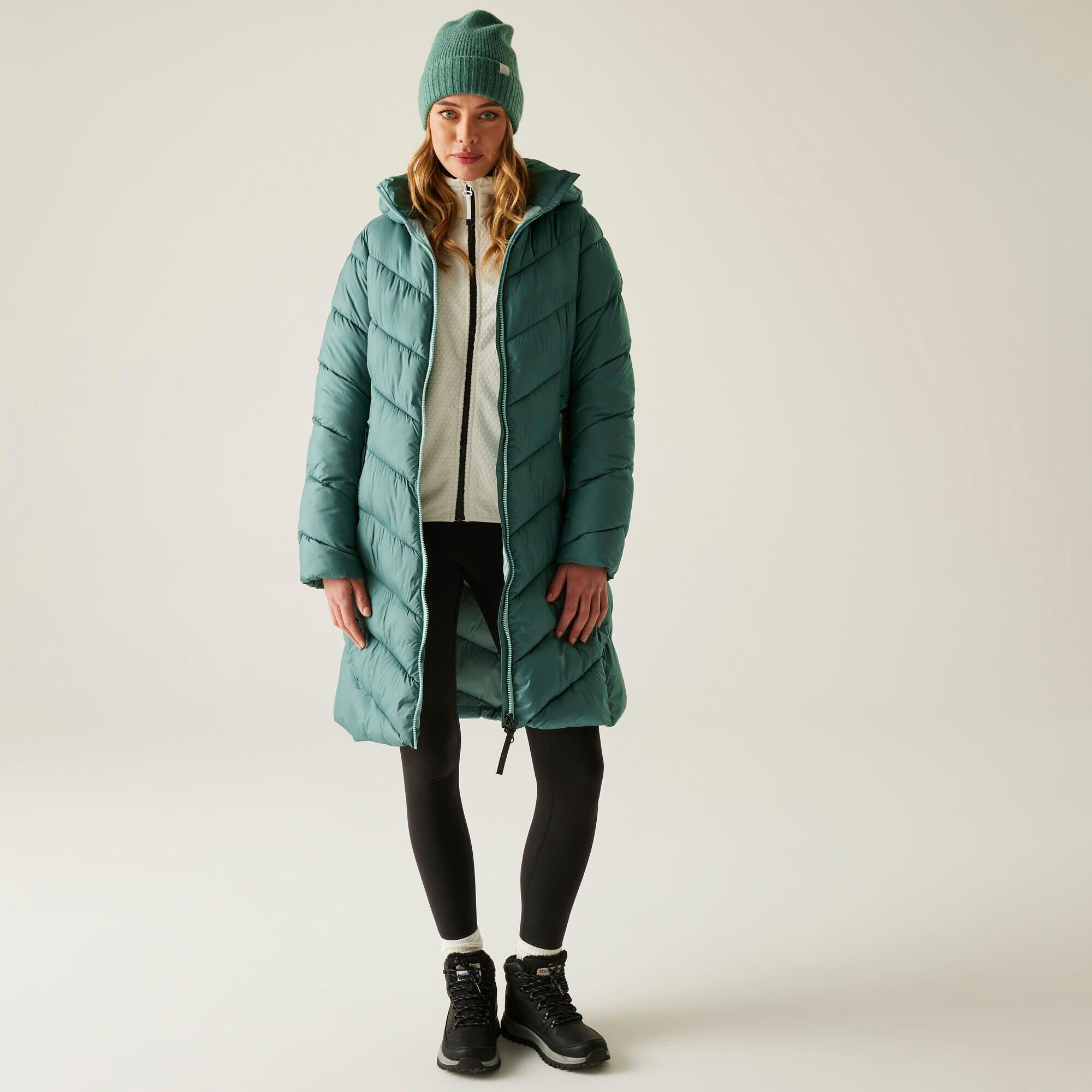 Veste Anita matelassée isolante à capuche déperlante pour femme 3/7