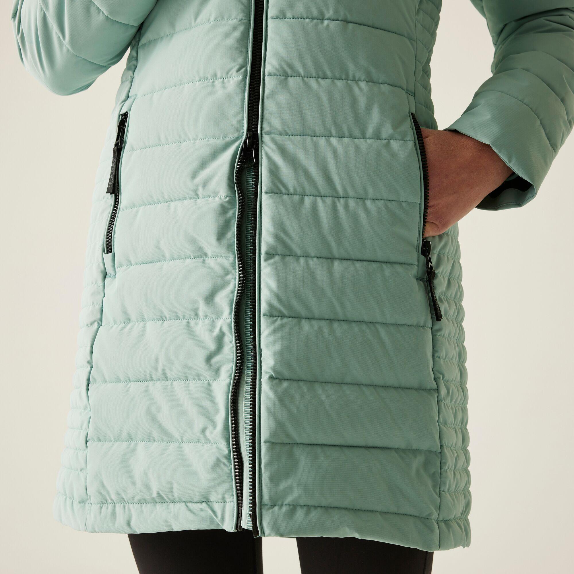 Veste Andria matelassée isolante à capuche déperlante pour femme 5/7