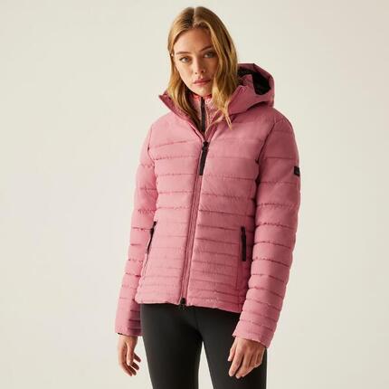 Veste Kelane matelassée isolante à capuche déperlante pour femme