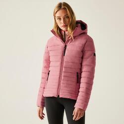 Veste Kelane matelassée isolante à capuche déperlante pour femme