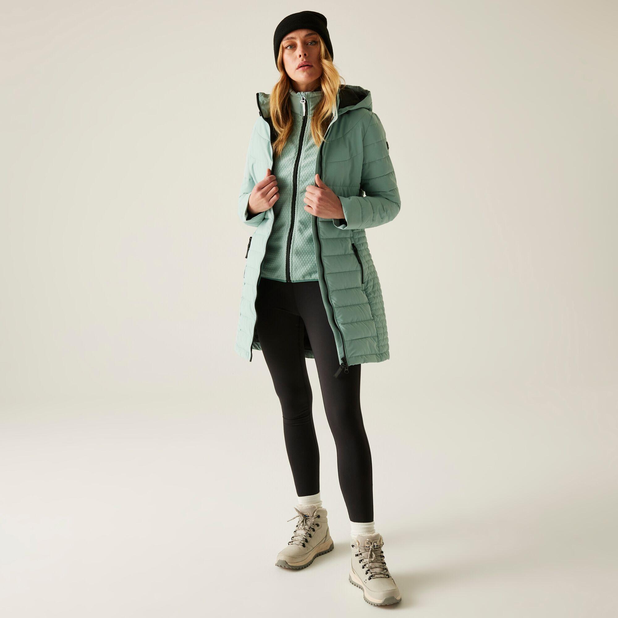 Veste Andria matelassée isolante à capuche déperlante pour femme 3/7