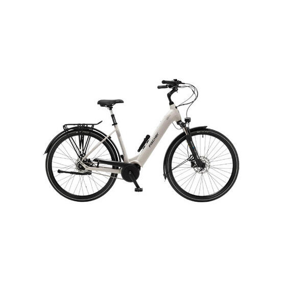FISCHER City E-Bike CITA 4.3 - beige matt, 28 Zoll, RH 50 cm, 630 Wh