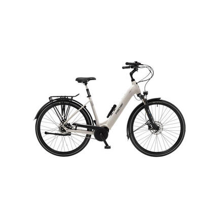 FISCHER City E-Bike CITA 4.3i - beige matt, 28 Zoll, RH 43 cm, 630 Wh