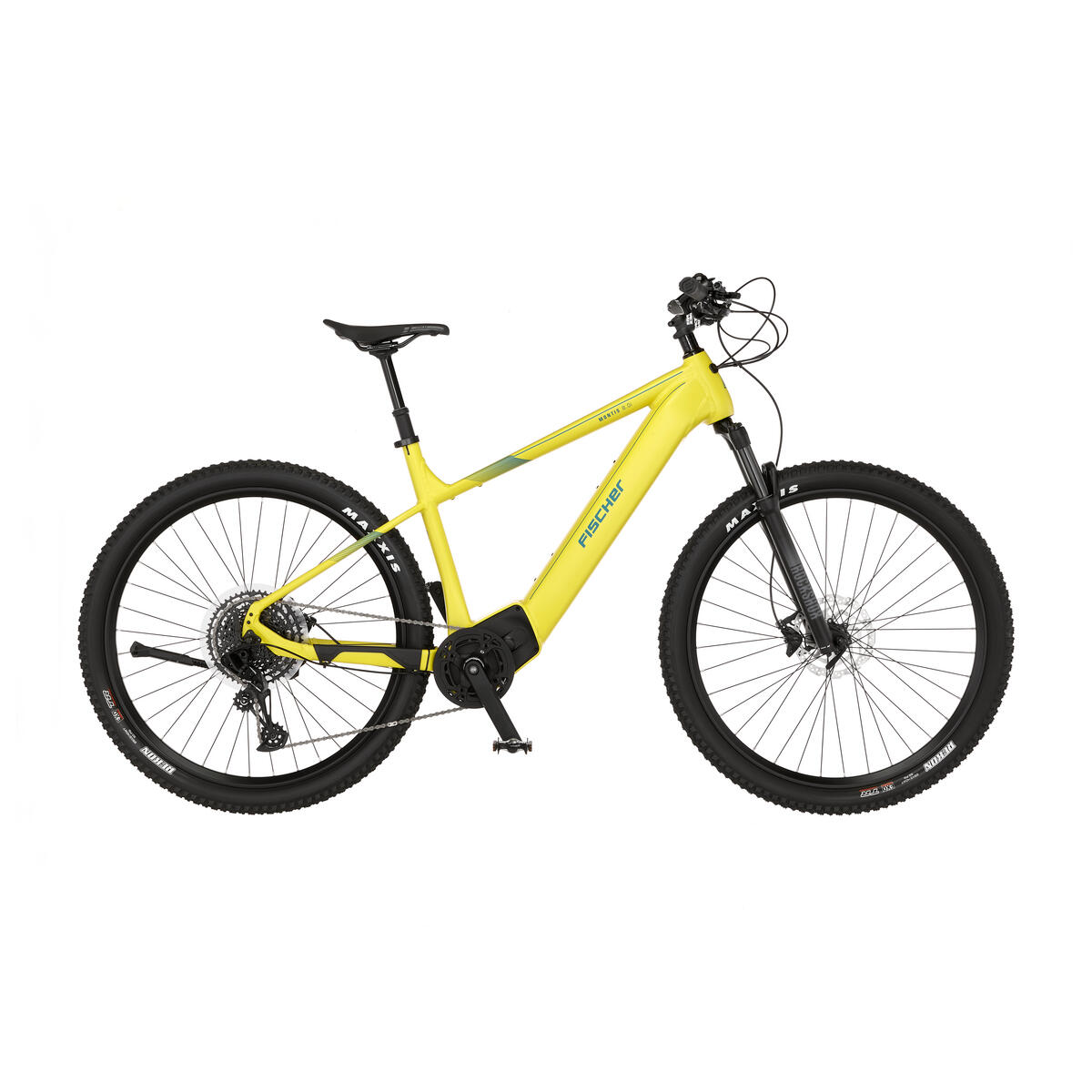 FISCHER BIKE FISCHER MONTIS 8.0i MTB E-Bike - gelb, 29 Zoll, RH 49 cm, 711 Wh