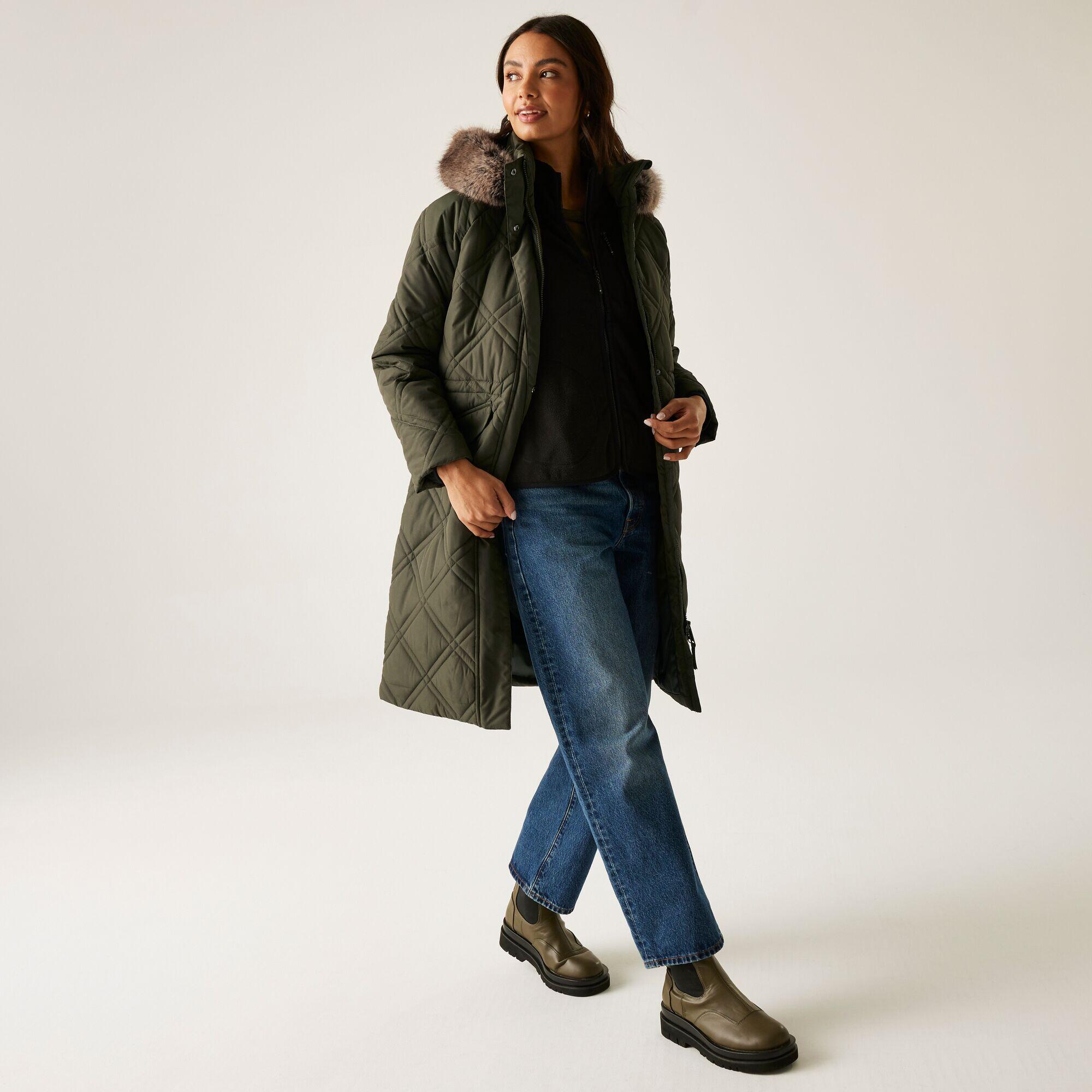 Veste Freyla matelassée isolante à capuche déperlante pour femme 4/7