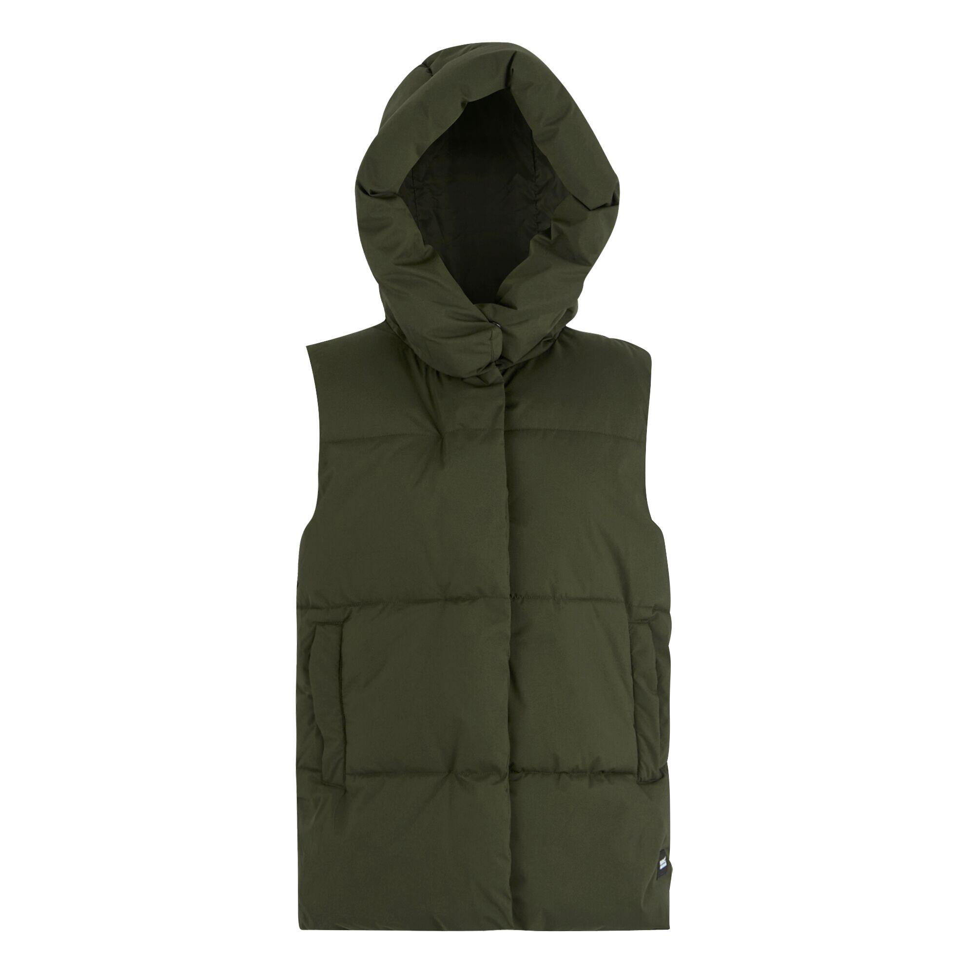 Gilet sans manches matelassé léger à capuche pour femme Kelse 7/7