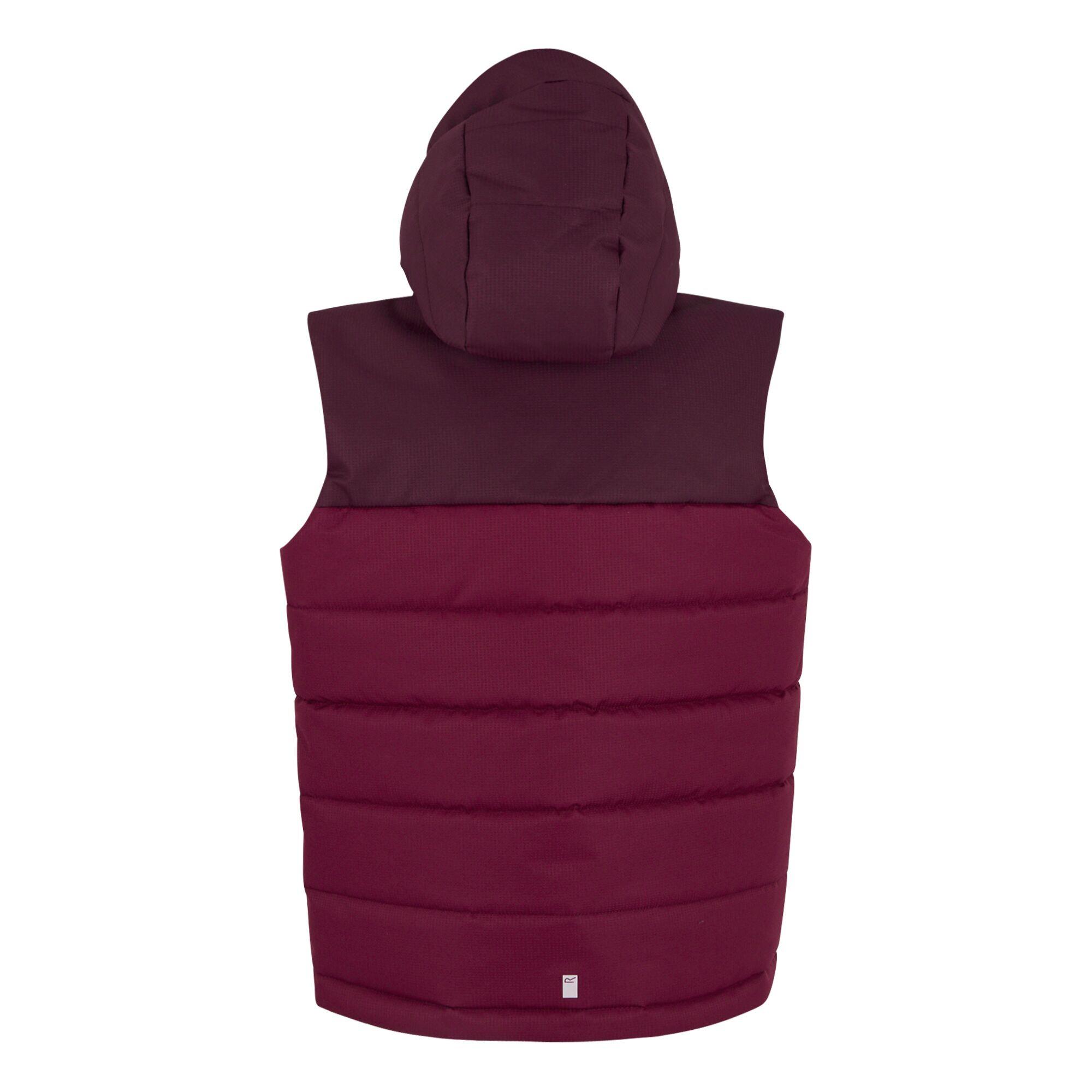 Lofthouse waterafstotende gilet bodywarmer met capuchon voor kinderen 7/7