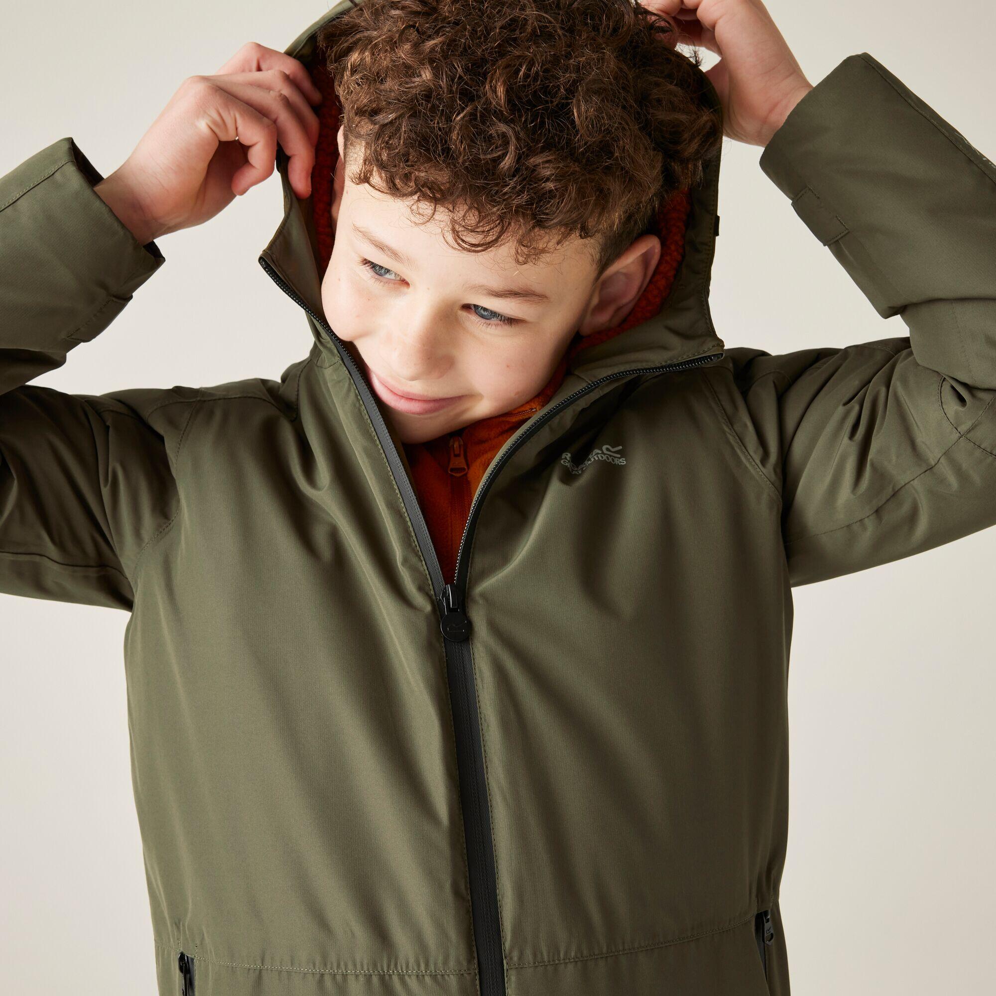 Veste Farbank pour enfants, à capuche, imperméable, respirante et isolée 7/7