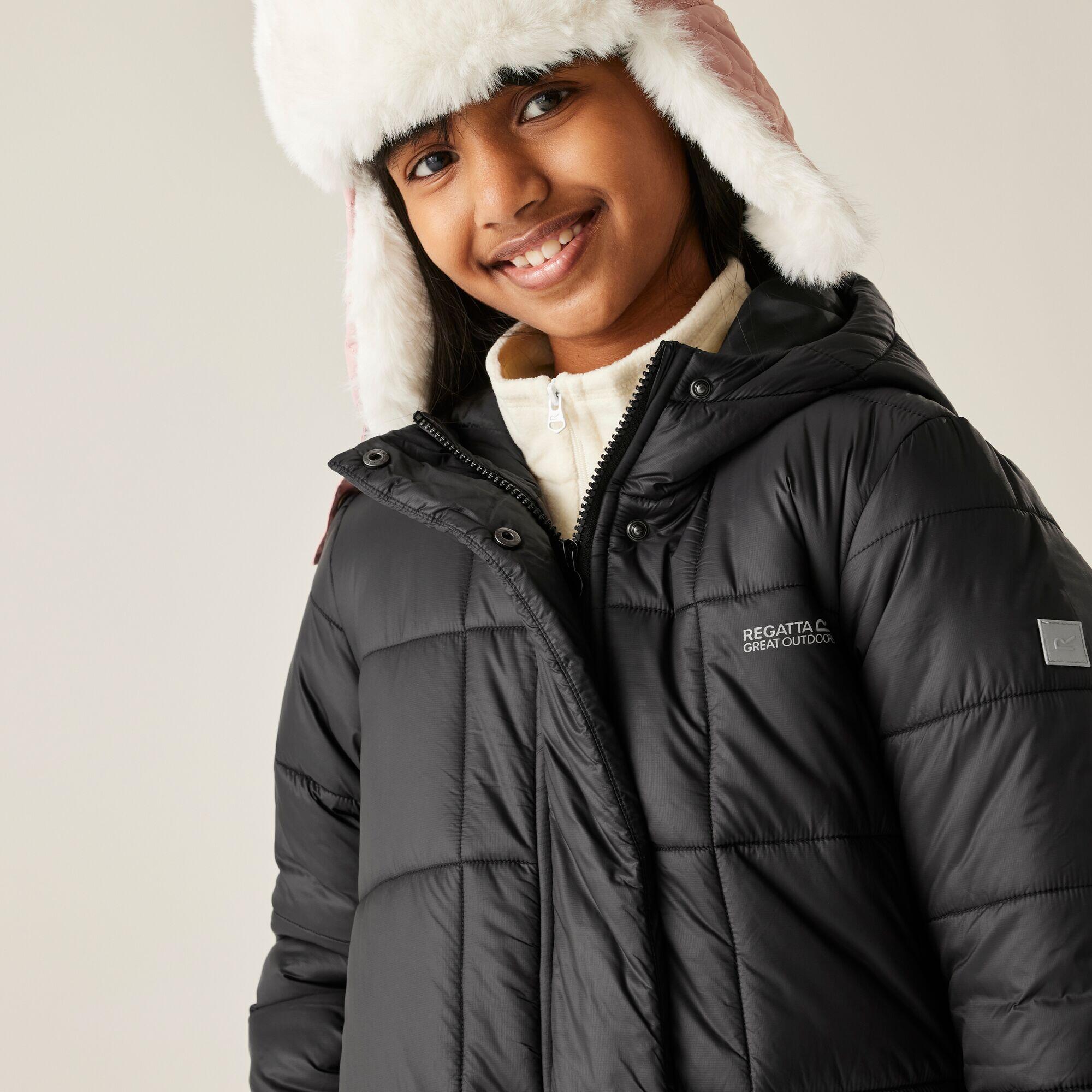 Veste Embrie longue déperlante, rembourrée pour enfants 5/7