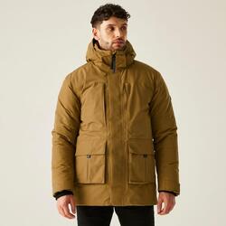Veste Marron imperméable, respirante et isolée pour homme