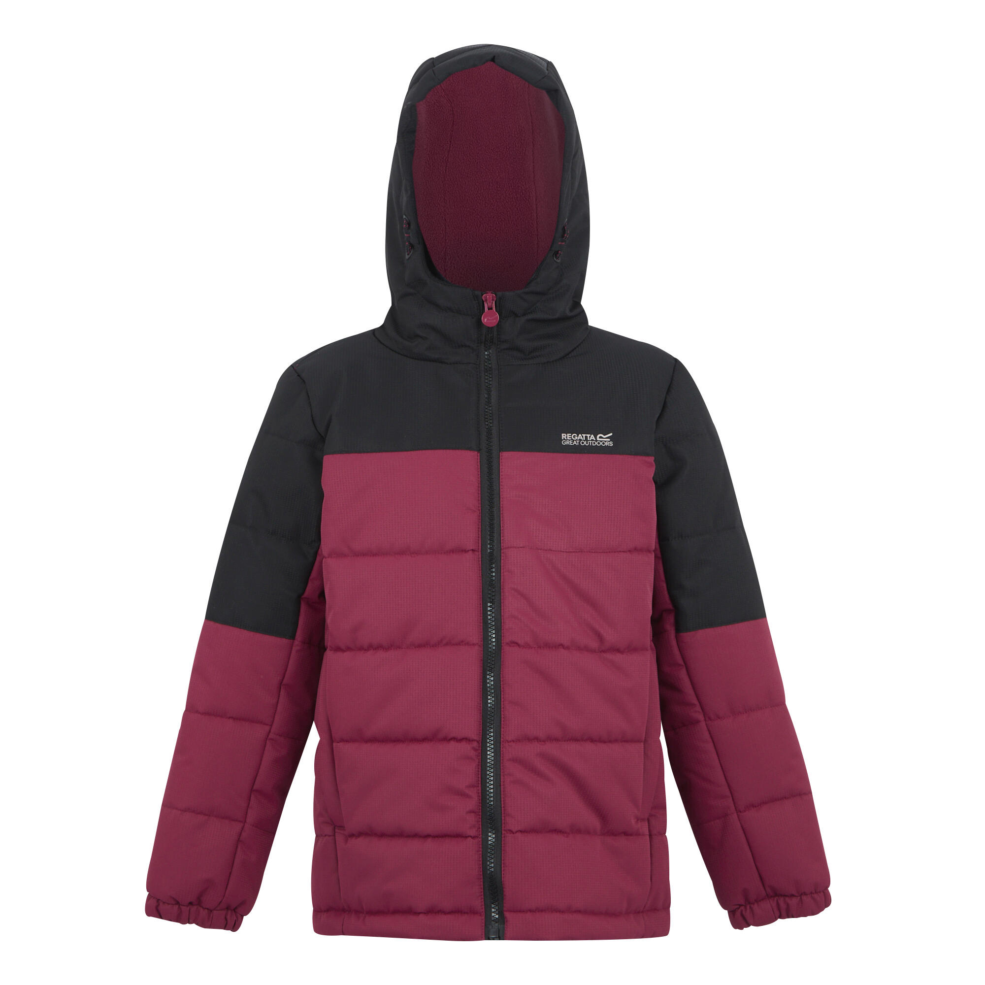 REGATTA Childrens/Kids Lofthouse Insulated Jacket (Black/Dark Pimento)